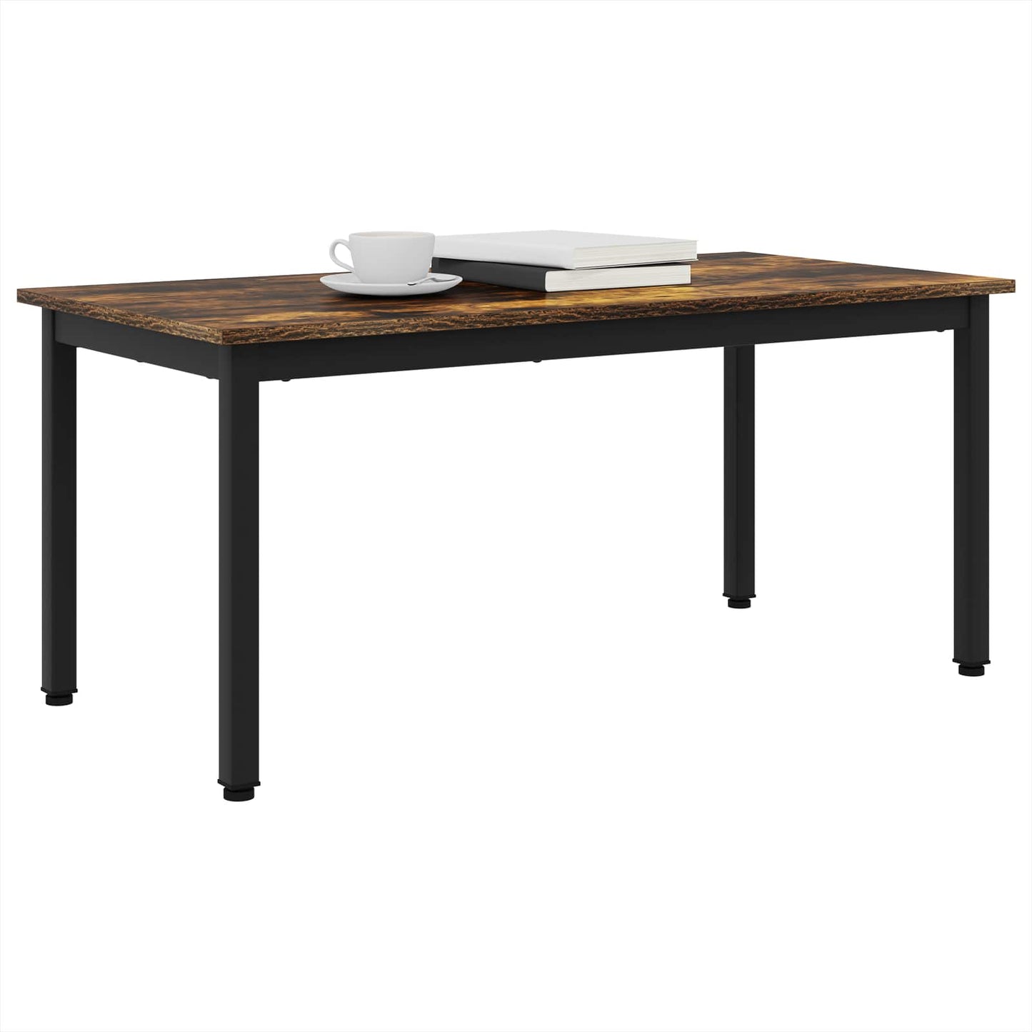 vidaXL Τραπεζάκι σαλονιού Καπνιστό Δρύς 100 x 50 x 45 cm