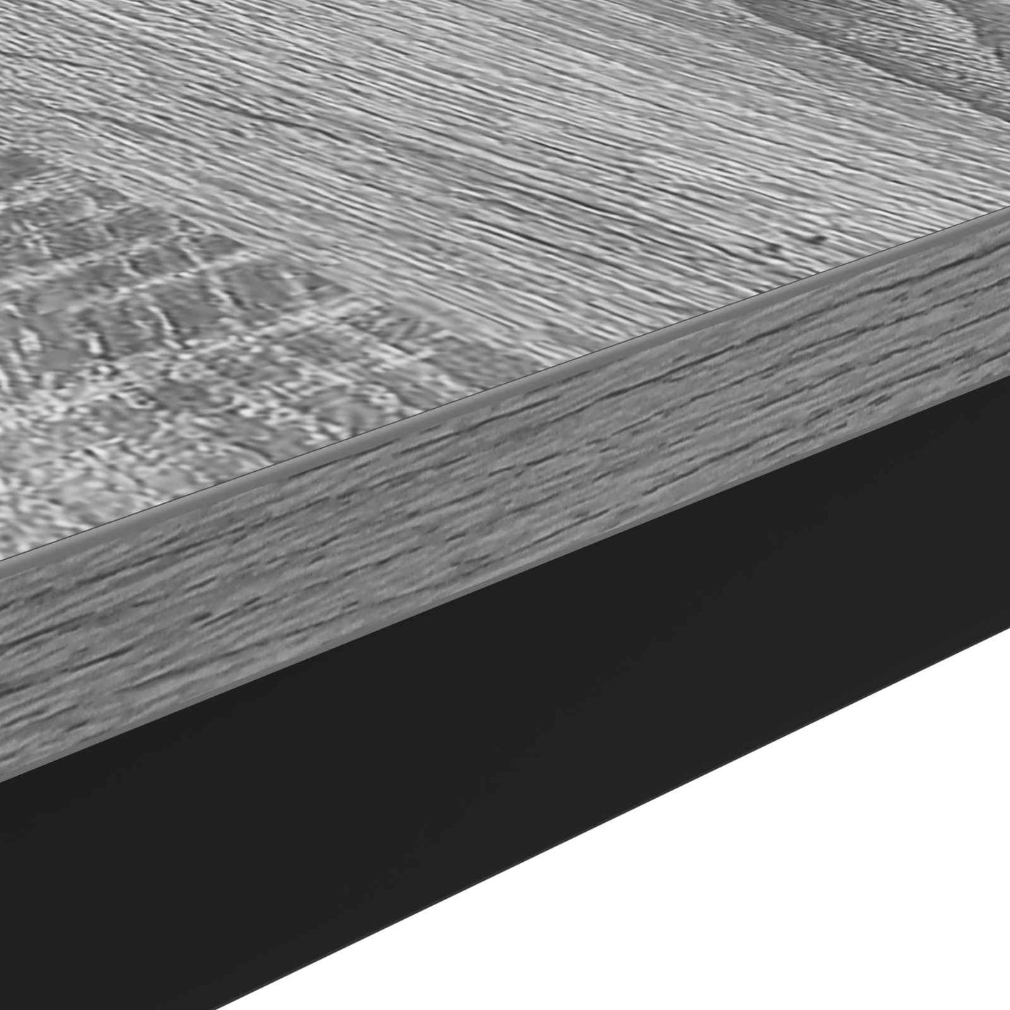 vidaXL Τραπεζάκι σαλονιού Γκρίζο Σονομα 100 x 50 x 45 cm