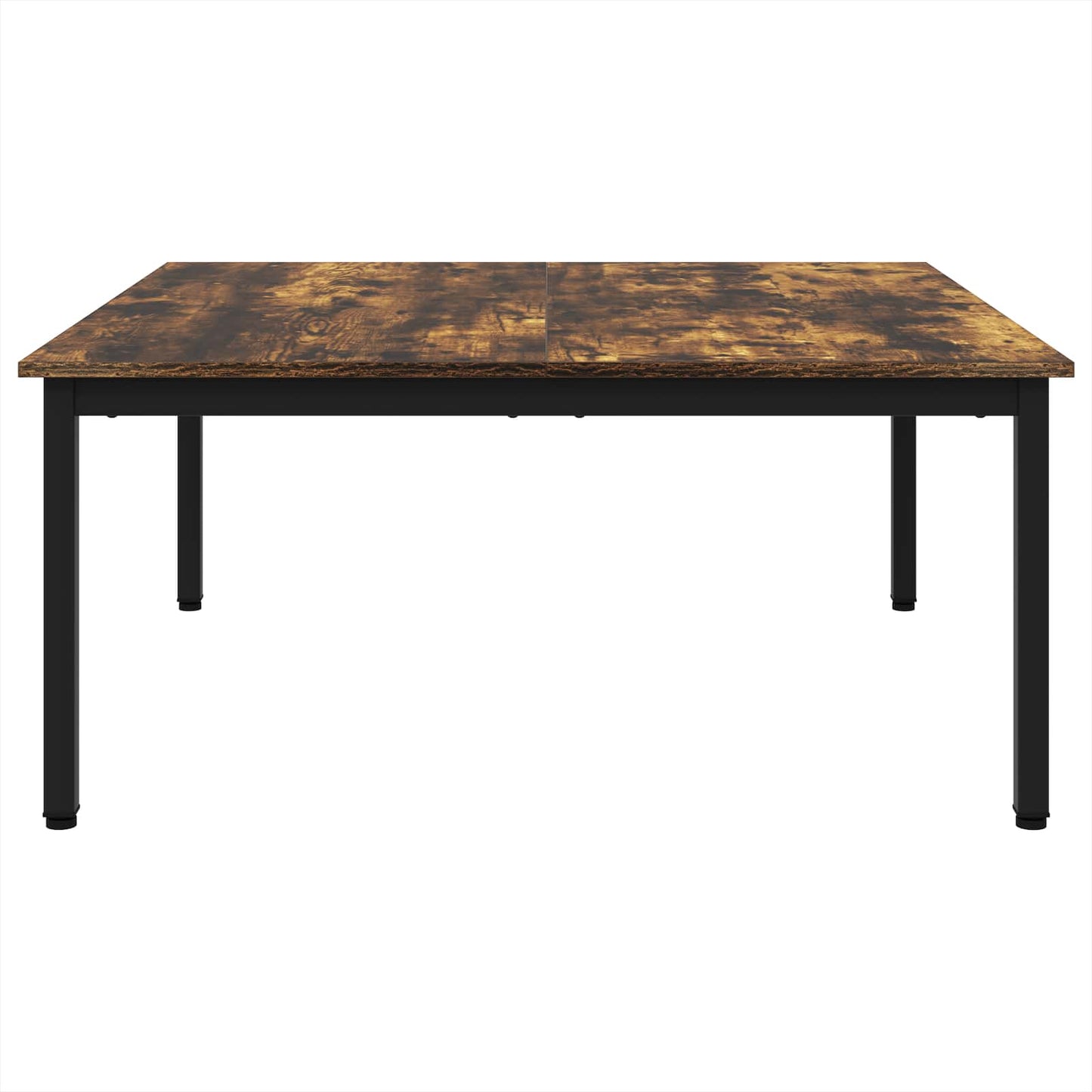 vidaXL Τραπεζάκι σαλονιού Καπνιστό Δρύς 100 x 100 x 45 cm