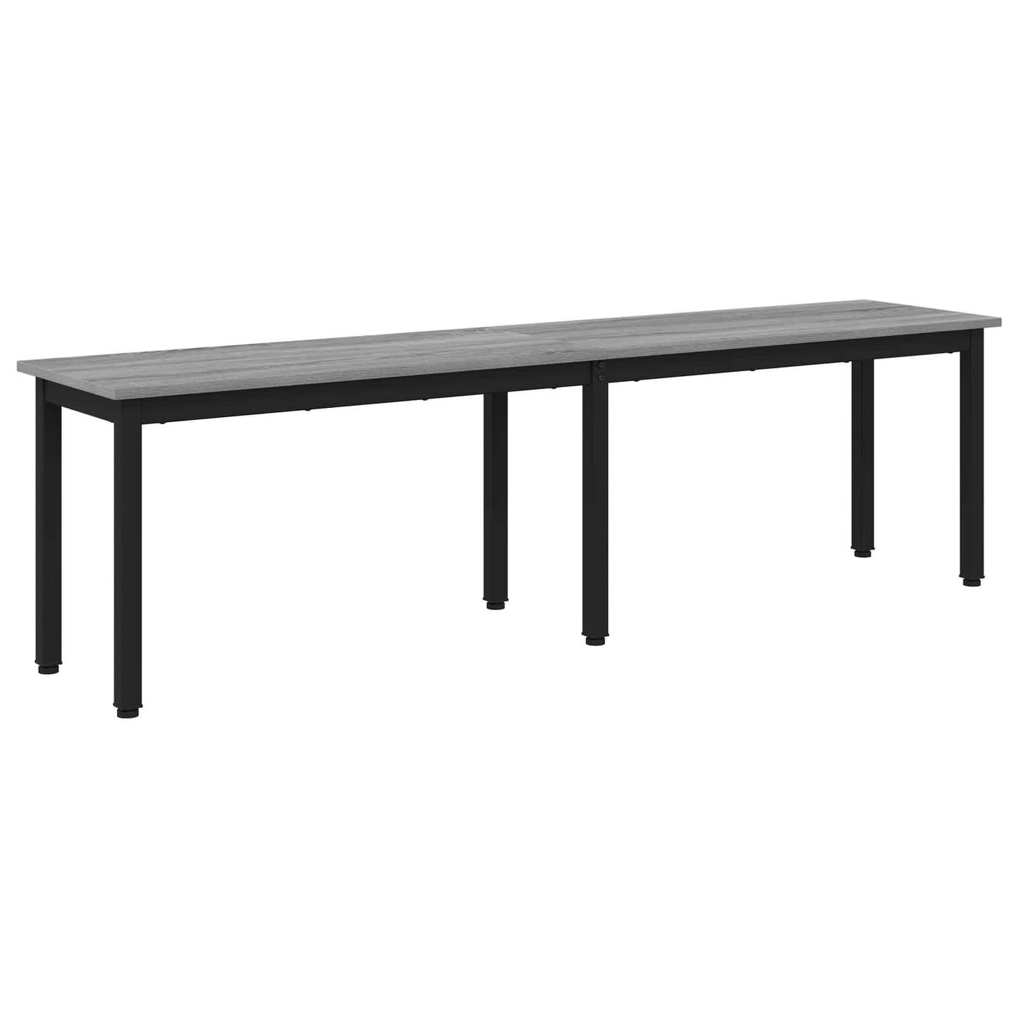 vidaXL παγκάκι Γκρίζο Σονομα 160 x 35 x 45 cm Επεξεργασμένο ξύλο