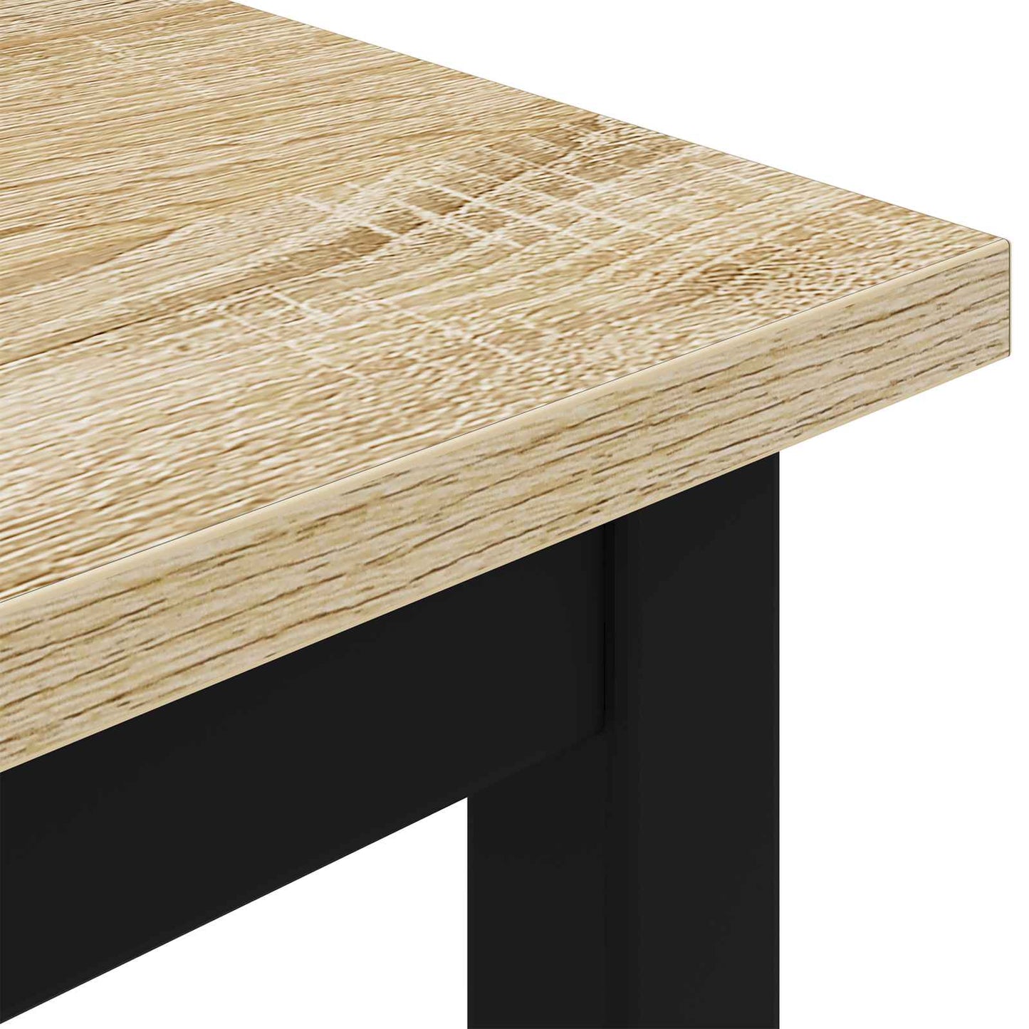 vidaXL παγκάκι Sonoma Δρυς 200 x 35 x 45 εκ Επεξεργασμένο Ξύλο