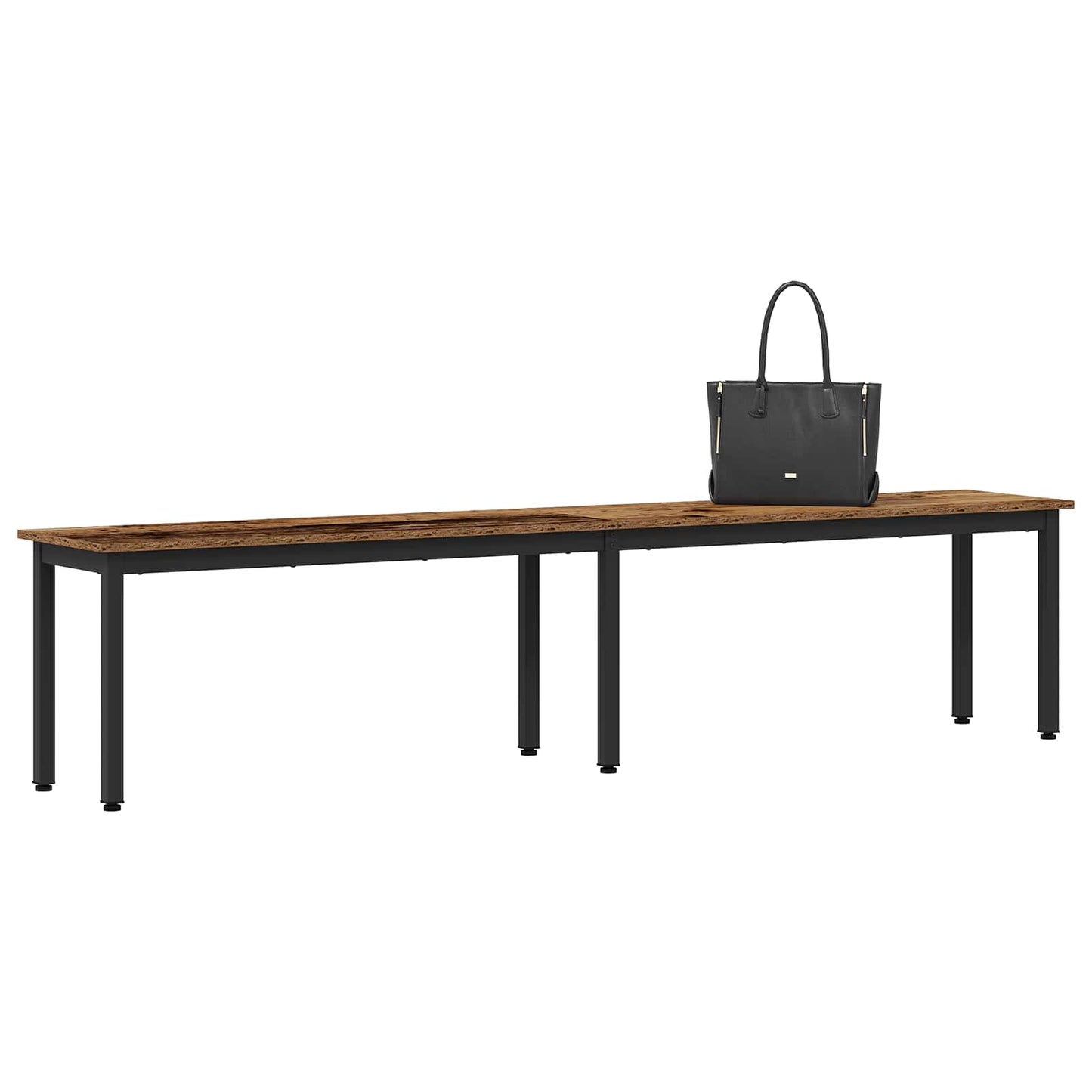 vidaXL παγκάκι Παλιό ξύλο 200 x 35 x 45 εκ Επεξεργασμένο Ξύλο
