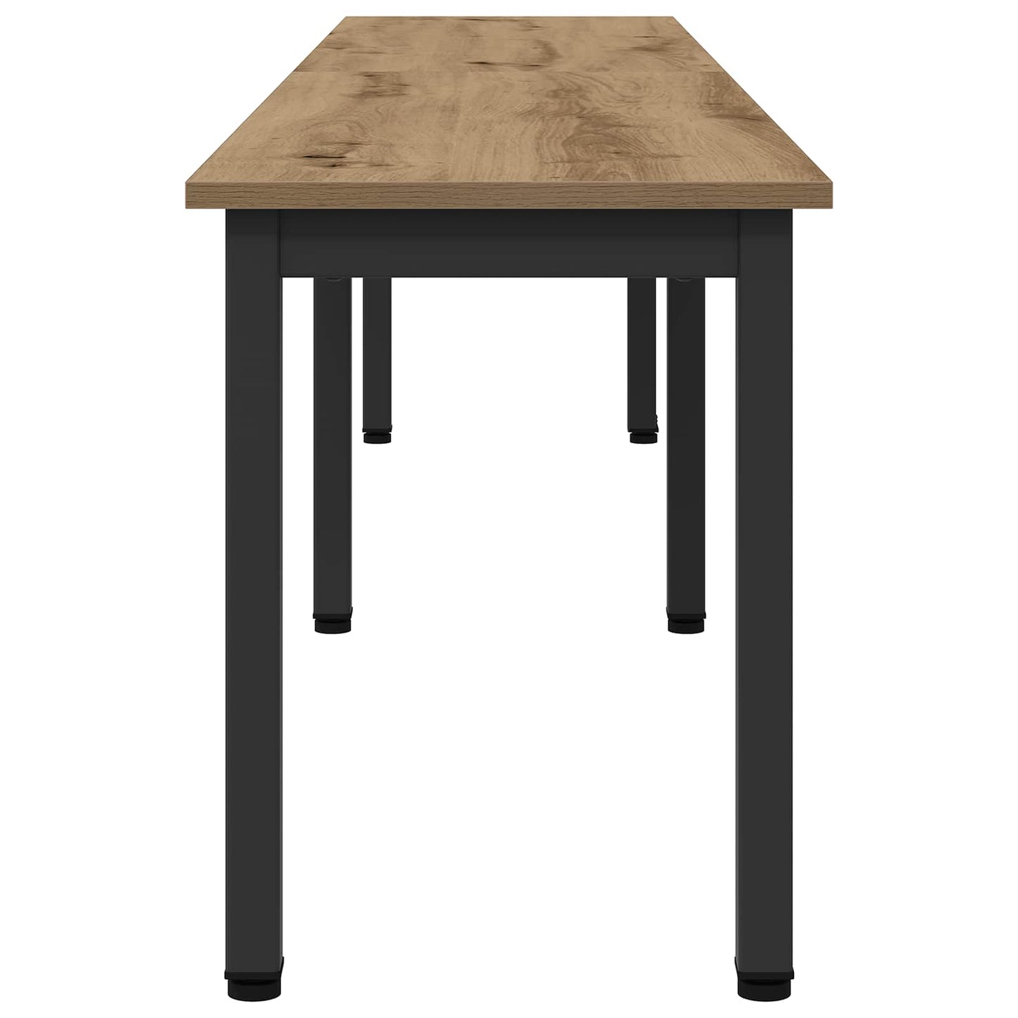 vidaXL παγκάκι Artisan Δρυς 200 x 35 x 45 εκ Επεξεργασμένο Ξύλο