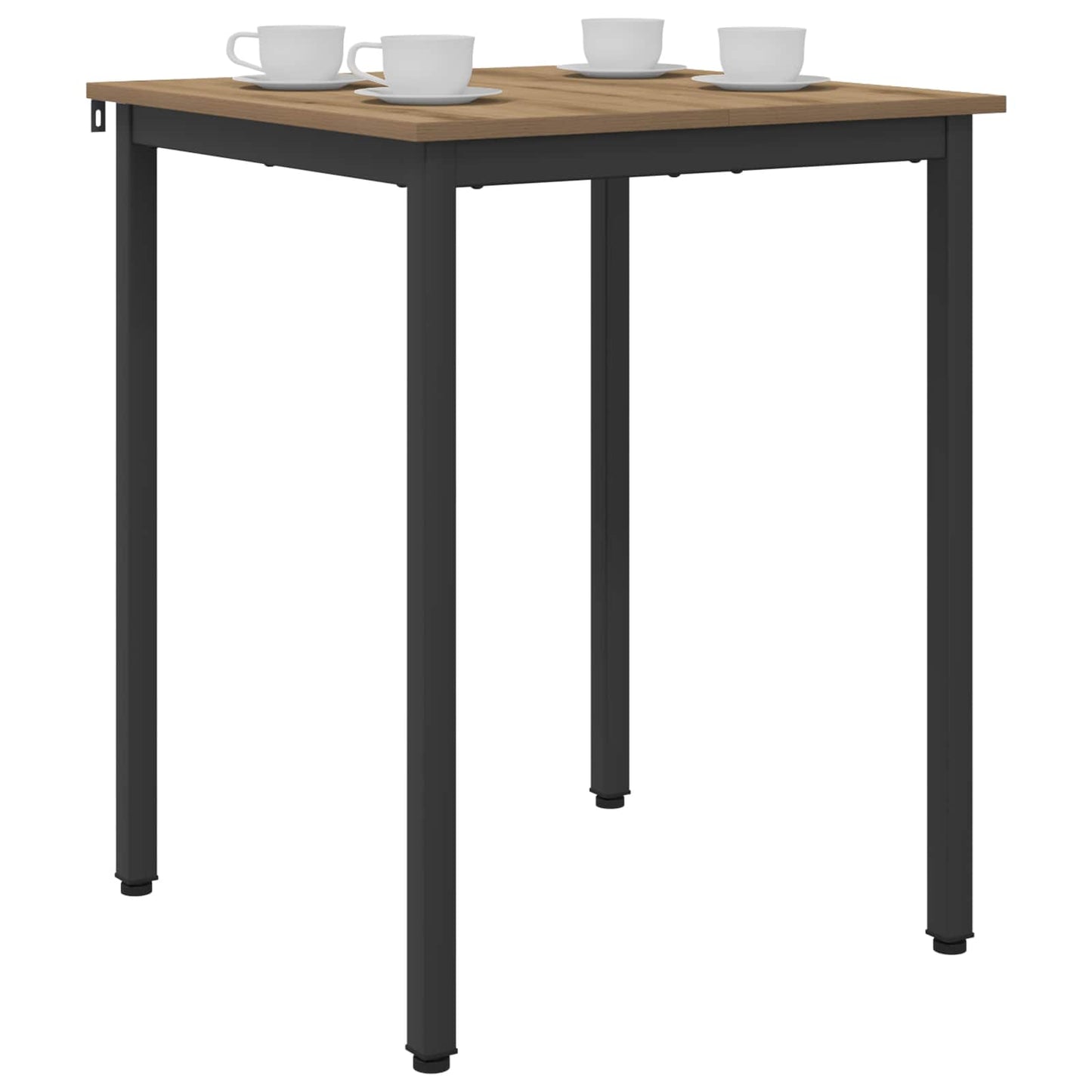 vidaXL Τραπεζαρίες 60 x 60 x 75 cm Επεξεργασμένο Ξύλο Artisan Δρυς