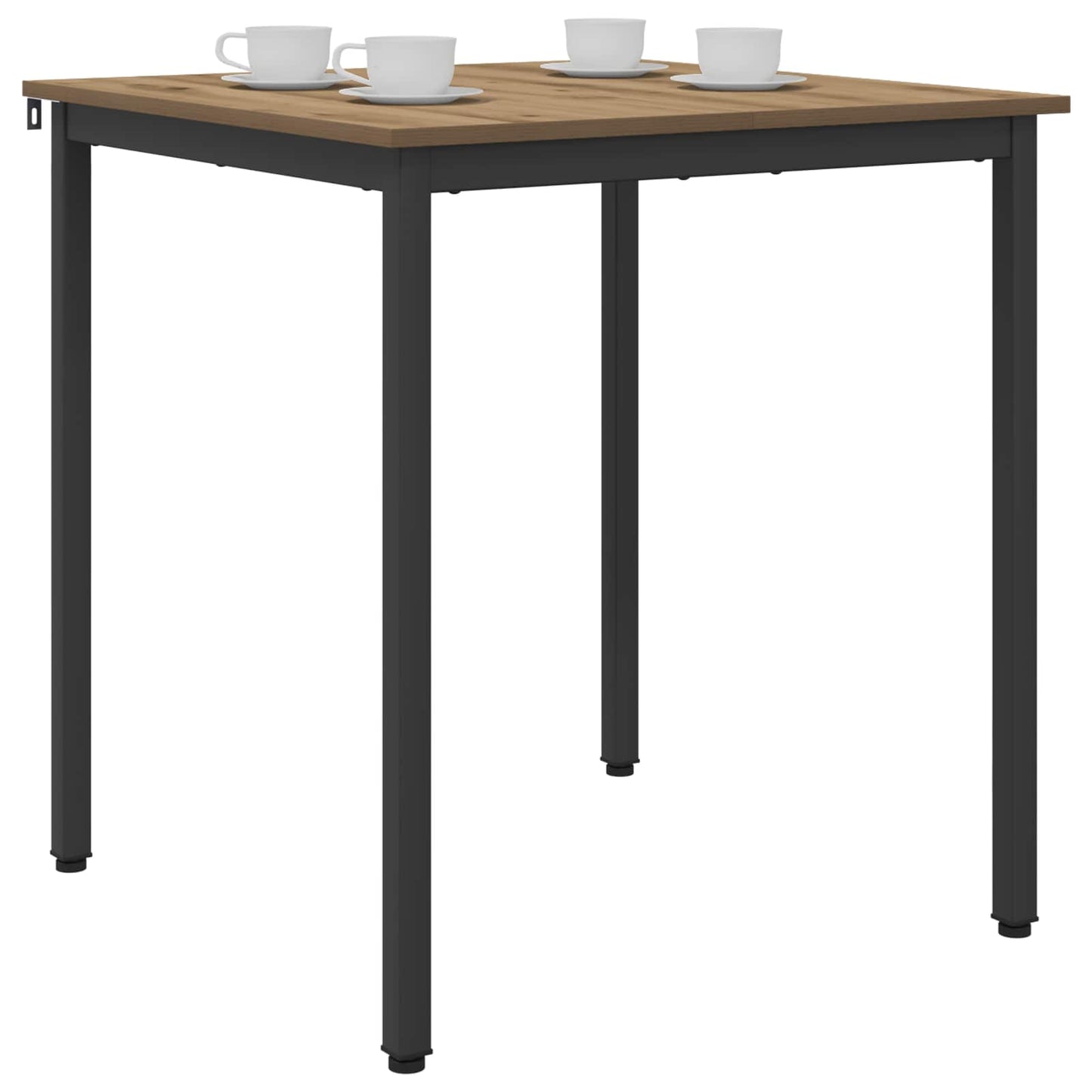 vidaXL Τραπεζαρίες 70 x 70 x 75 cm Επεξεργασμένο Ξύλο Artisan Δρυς