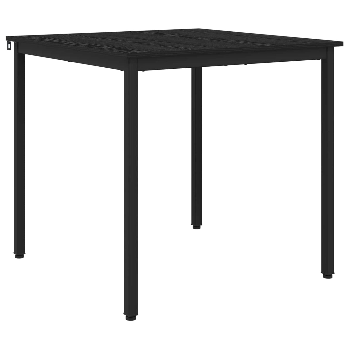 vidaXL Τραπεζαρίες 80 x 80 x 75 cm Επεξεργασμένο Ξύλο Μαύρη Δρυς