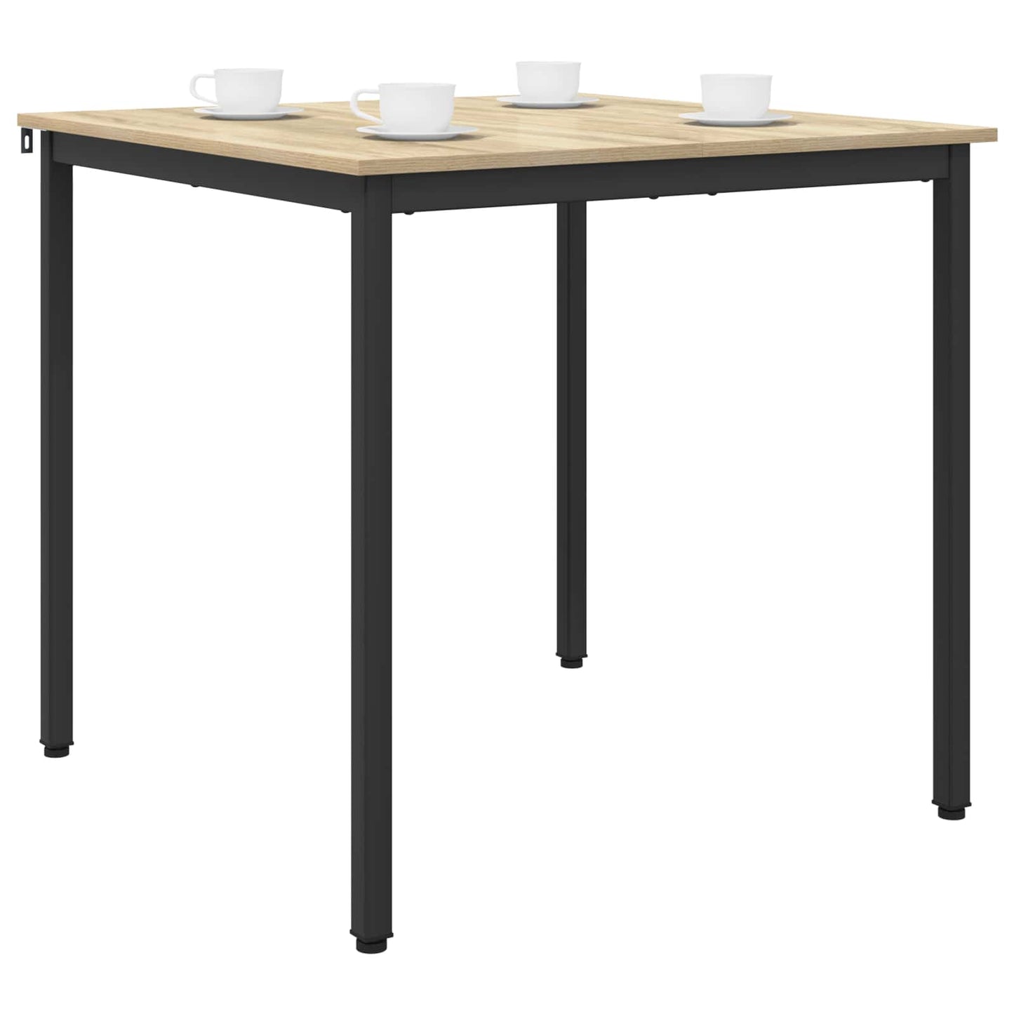 vidaXL Τραπεζαρίες 80 x 80 x 75 cm Επεξεργασμένο Ξύλο Sonoma Δρυς