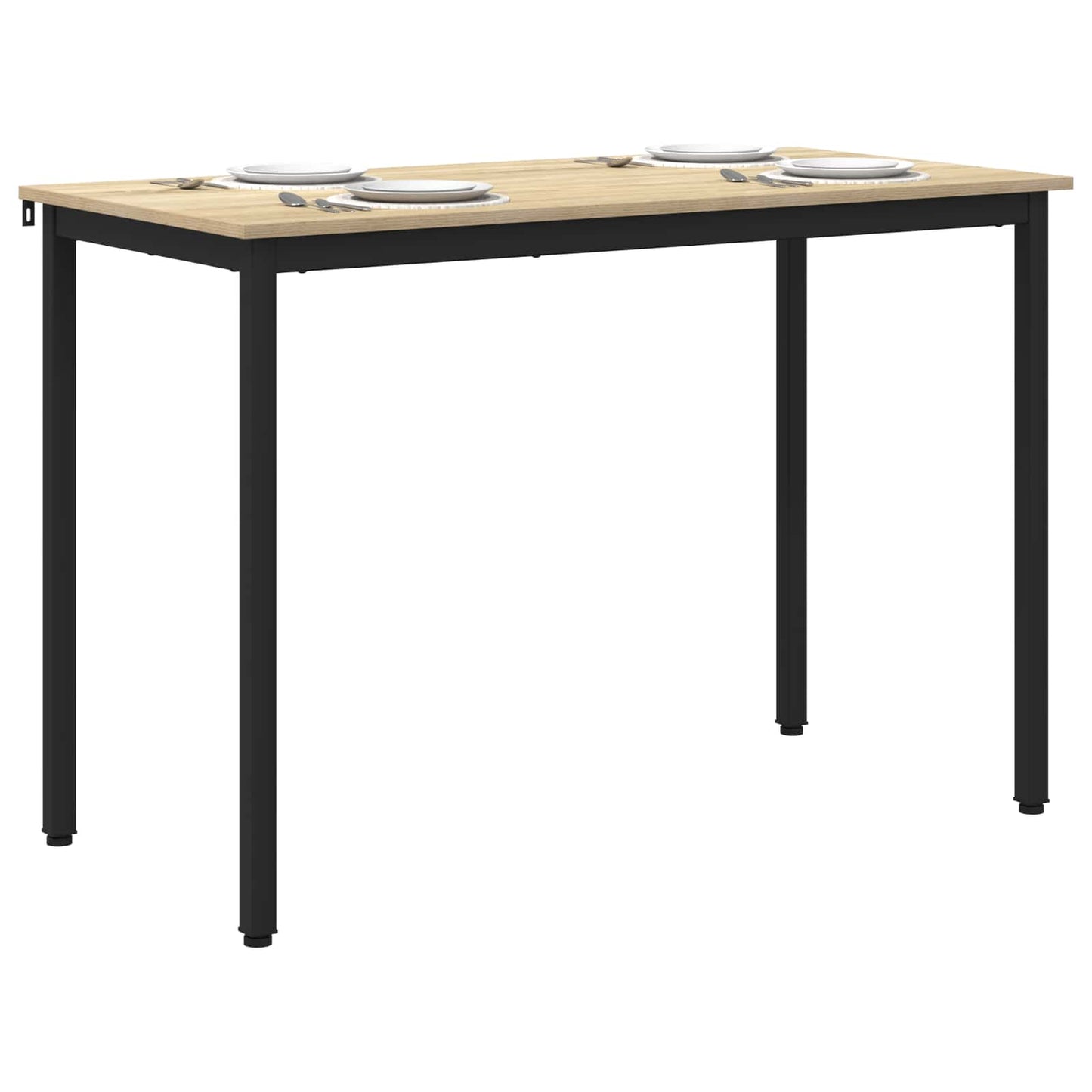 vidaXL Τραπεζαρίες 110 x 55 x 75 cm Επεξεργασμένο Ξύλο Sonoma Δρυς
