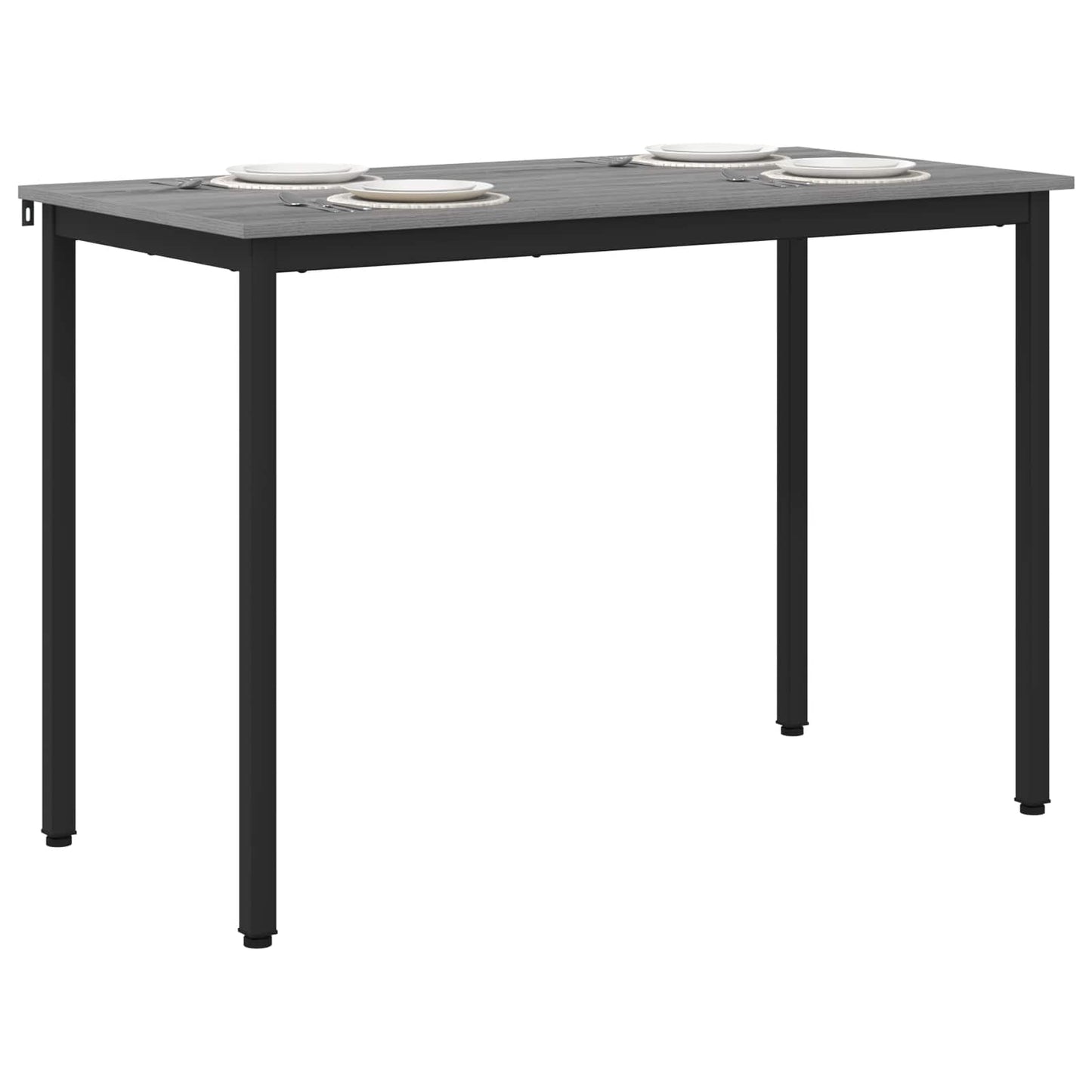 vidaXL Τραπεζαρίες 110 x 55 x 75 cm Επεξεργασμένο Ξύλο Γκρι Sonoma