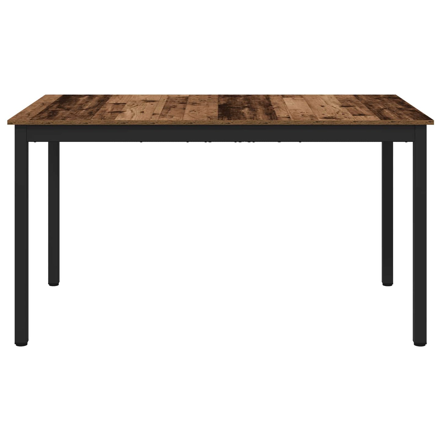 vidaXL Τραπεζαρίες 140 x 80 x 75 cm Επεξεργασμένο Ξύλο Ξύλο δρυός