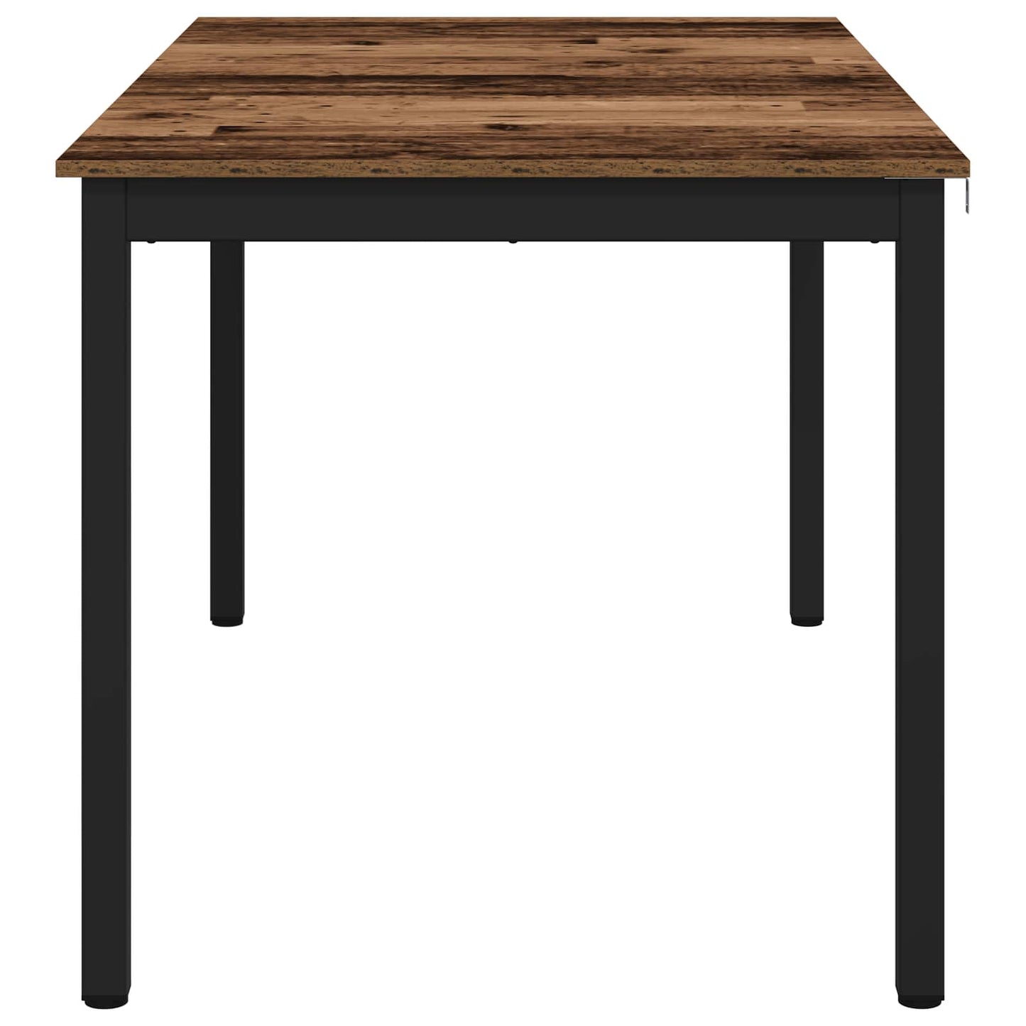 vidaXL Τραπεζαρίες 140 x 80 x 75 cm Επεξεργασμένο Ξύλο Ξύλο δρυός