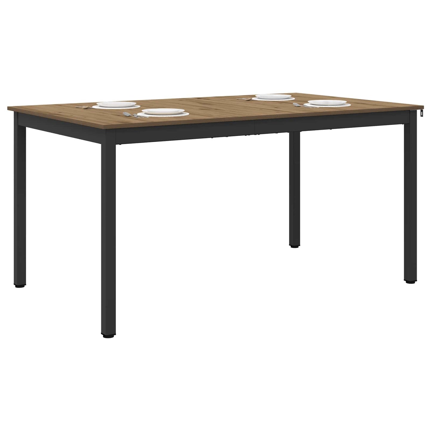 vidaXL Τραπεζαρίες 150 x 90 x 75 cm Επεξεργασμένο Ξύλο Artisan Δρυς