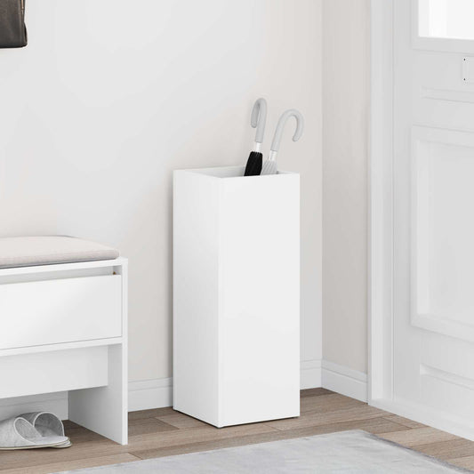 vidaXL Σχέδιο & βάση αποθήκευσης Λευκό 25 x 24,5 x 64 εκ.