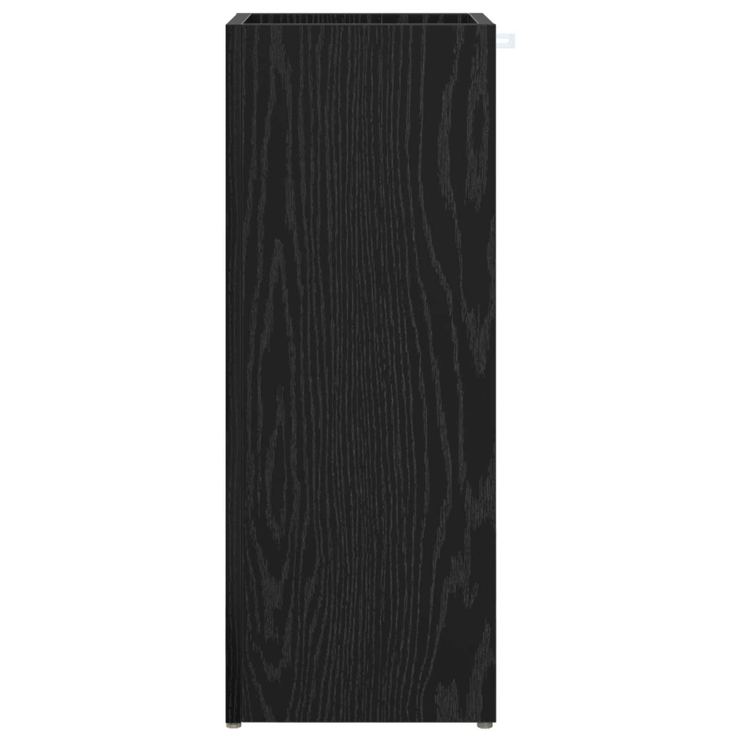 vidaXL Σχέδιο & βάση αποθήκευσης Μαύρη Οξυά 25 x 24,5 x 64 εκ.
