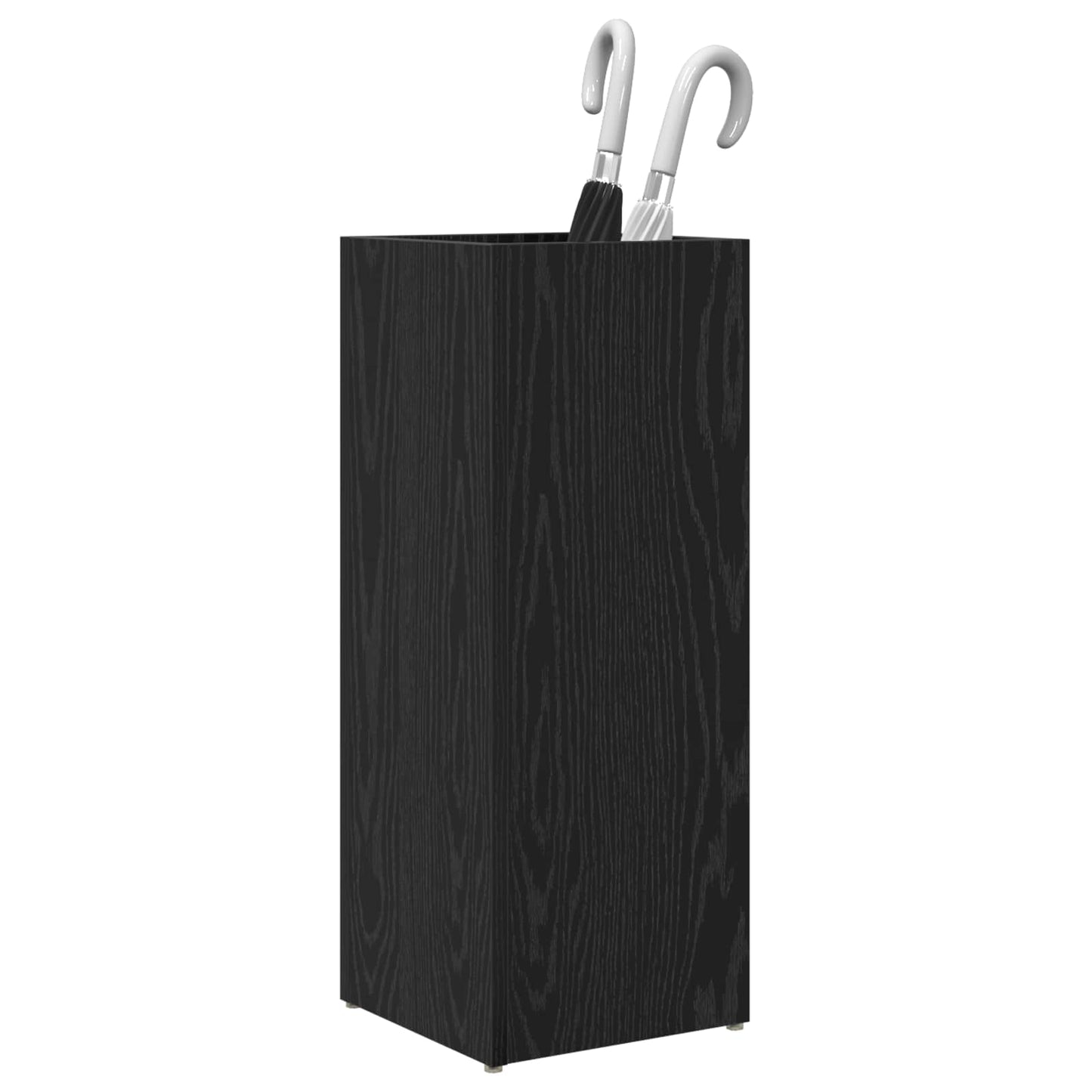 vidaXL Σχέδιο & βάση αποθήκευσης Μαύρη Οξυά 25 x 24,5 x 64 εκ.