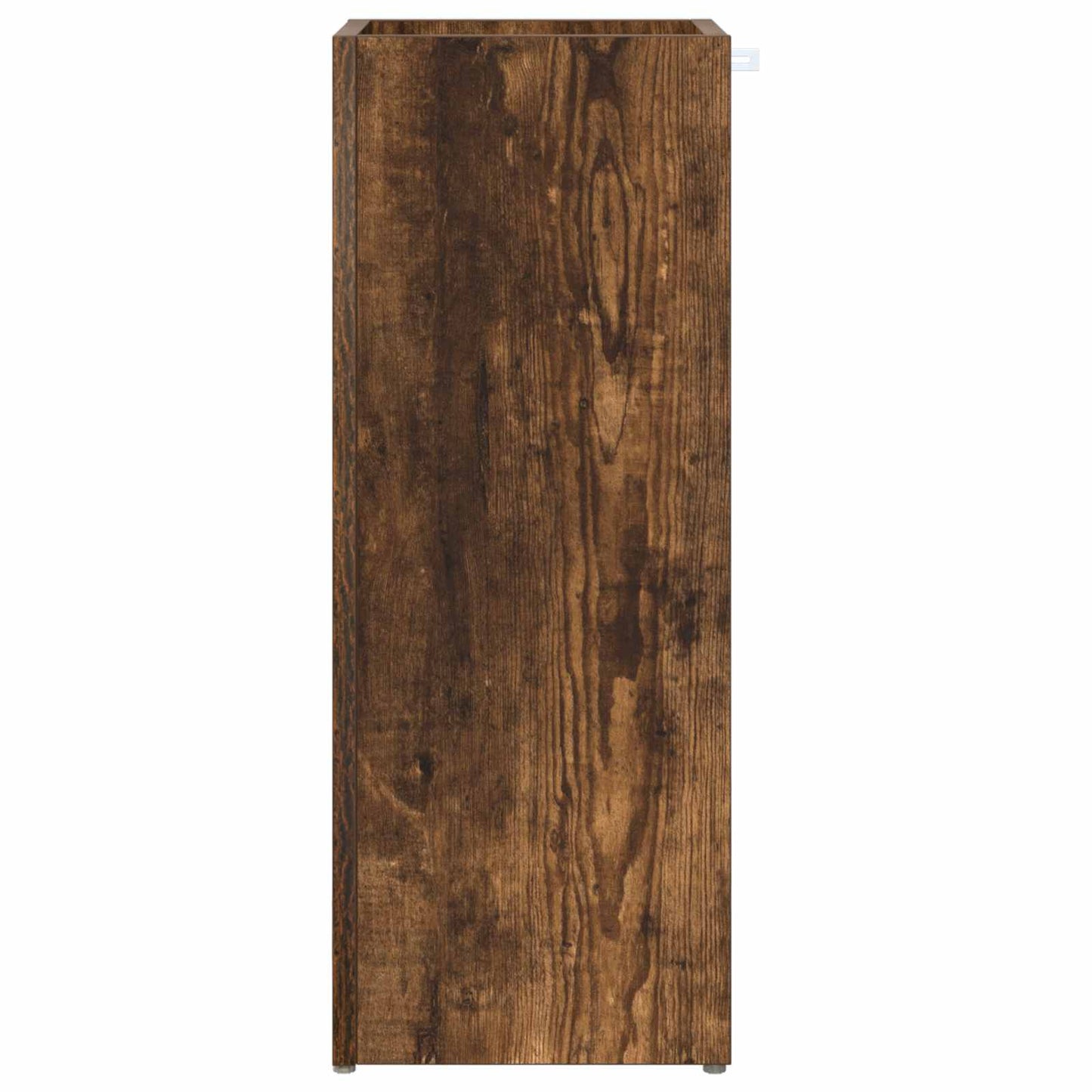 vidaXL Σχέδιο & βάση αποθήκευσης Καπνιστό Δρύς 25 x 24,5 x 64 εκ.