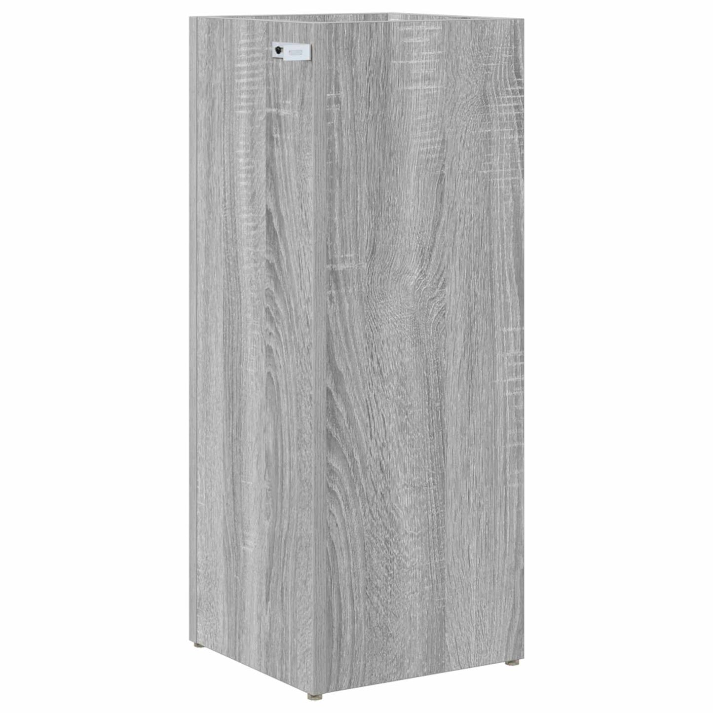 vidaXL Σχέδιο & βάση αποθήκευσης Γκρίζο Σονομα 25 x 24,5 x 64 εκ.