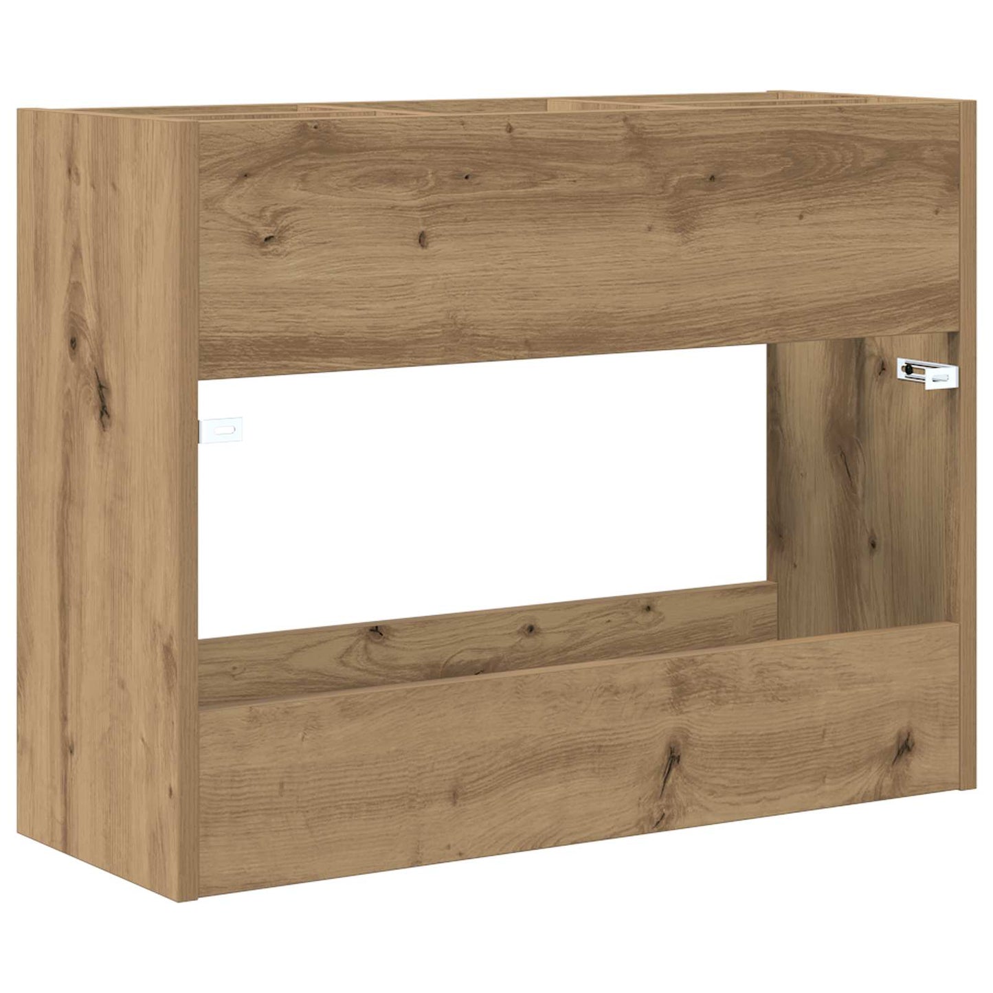 vidaXL Σχέδιο & βάση αποθήκευσης Artisan Oak 65 x 24 x 50 εκ
