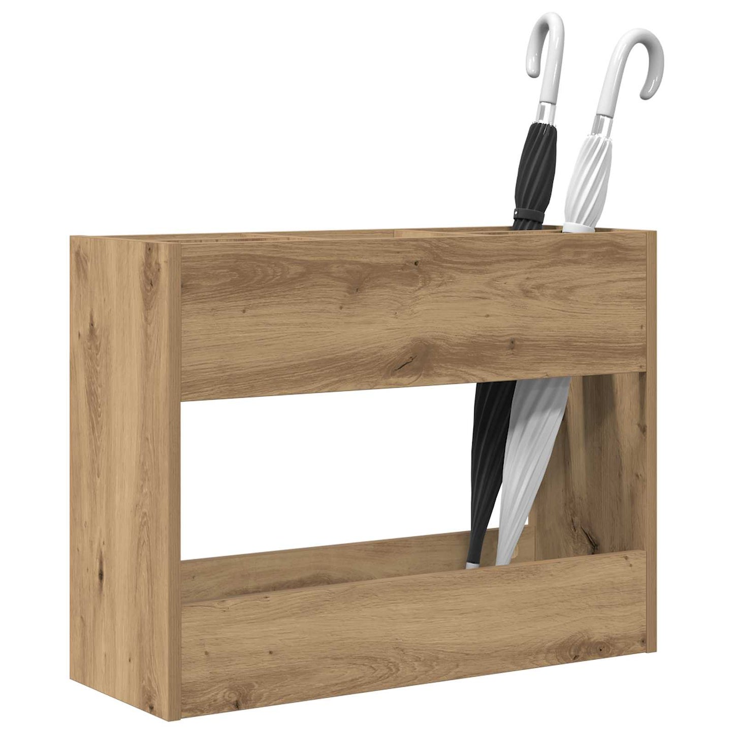 vidaXL Σχέδιο & βάση αποθήκευσης Artisan Oak 65 x 24 x 50 εκ