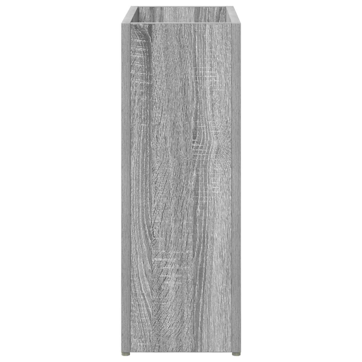 vidaXL Σχέδιο & βάση αποθήκευσης Γκρίζο Σονομα 40 x 20 x 55,5 εκ