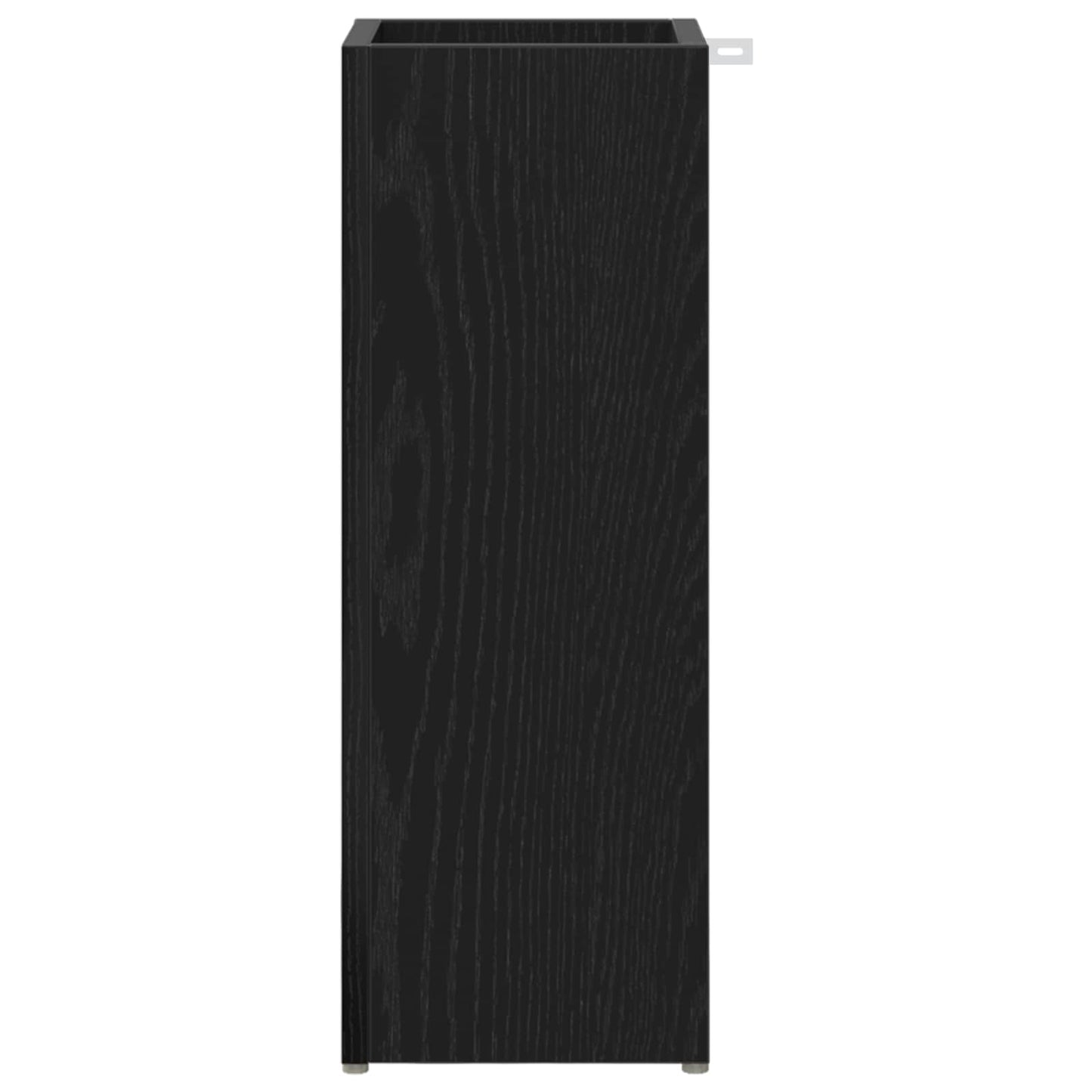 vidaXL Σχέδιο & βάση αποθήκευσης Μαύρη Οξυά 20 x 20 x 55,5 εκ