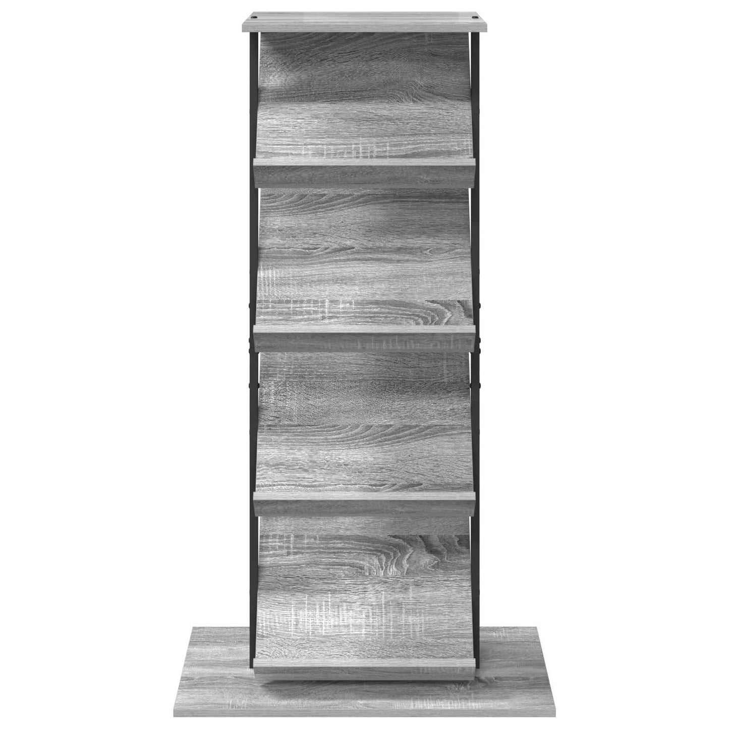 vidaXL Ράφι Περιοδικών με ράφι Γκρίζο Σονομα 68 x 40 x 123.5 εκ.
