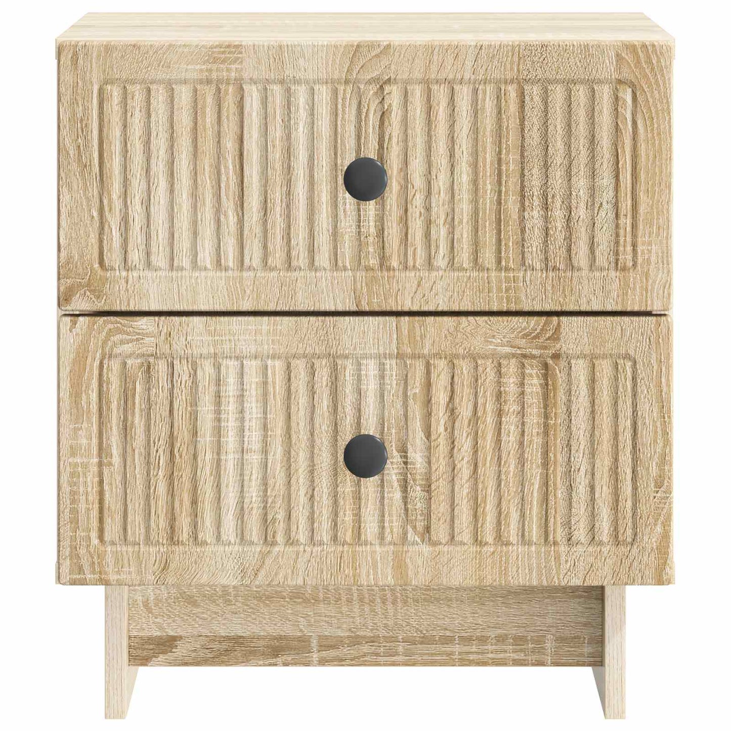 vidaXL Κομοδίνο Sonoma Δρυς 43 x 34,5 x 47,5 εκ Επεξεργασμένο Ξύλο