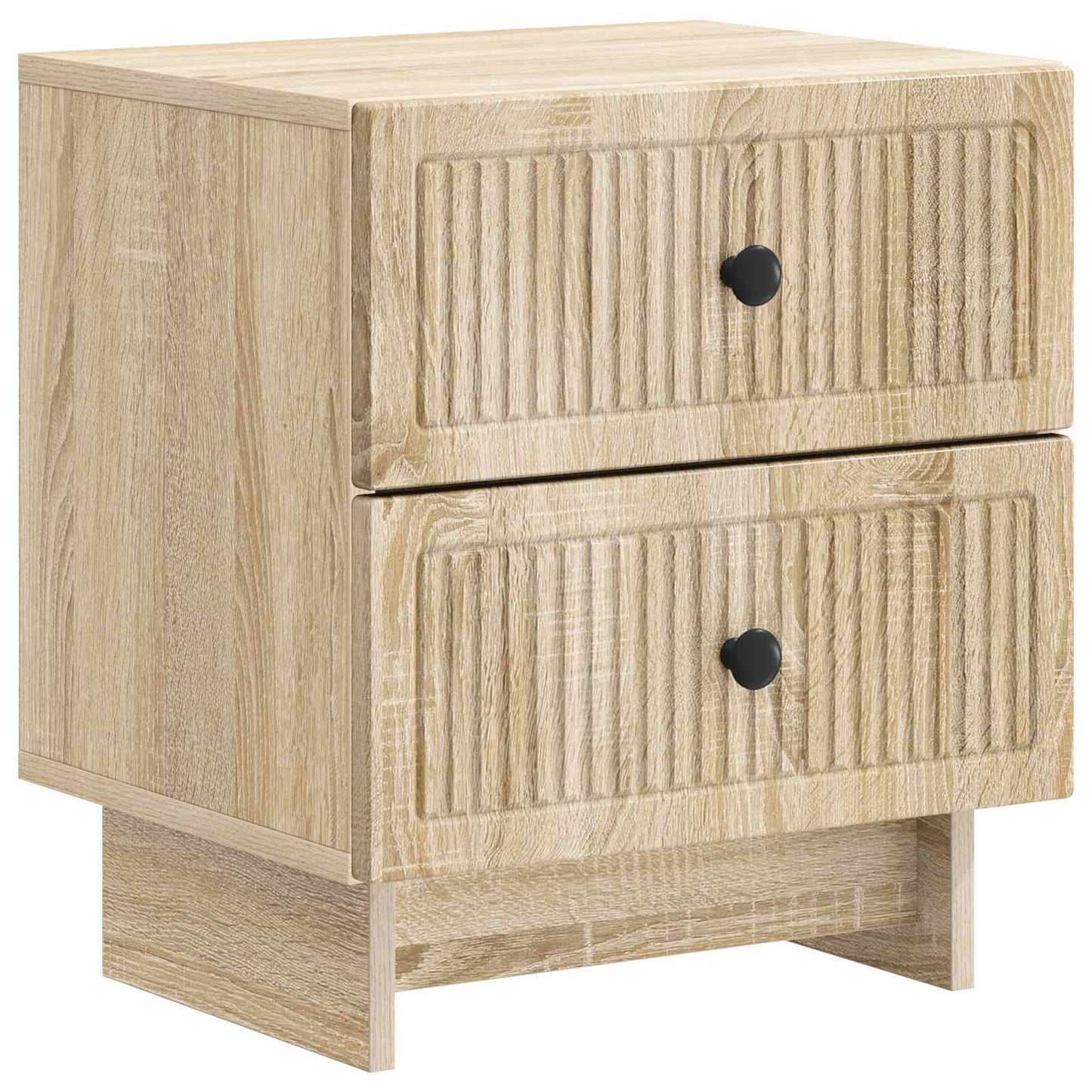 vidaXL Κομοδίνο 2 τμχ. Sonoma Δρυς 43 x 34,5 x 47,5 εκ