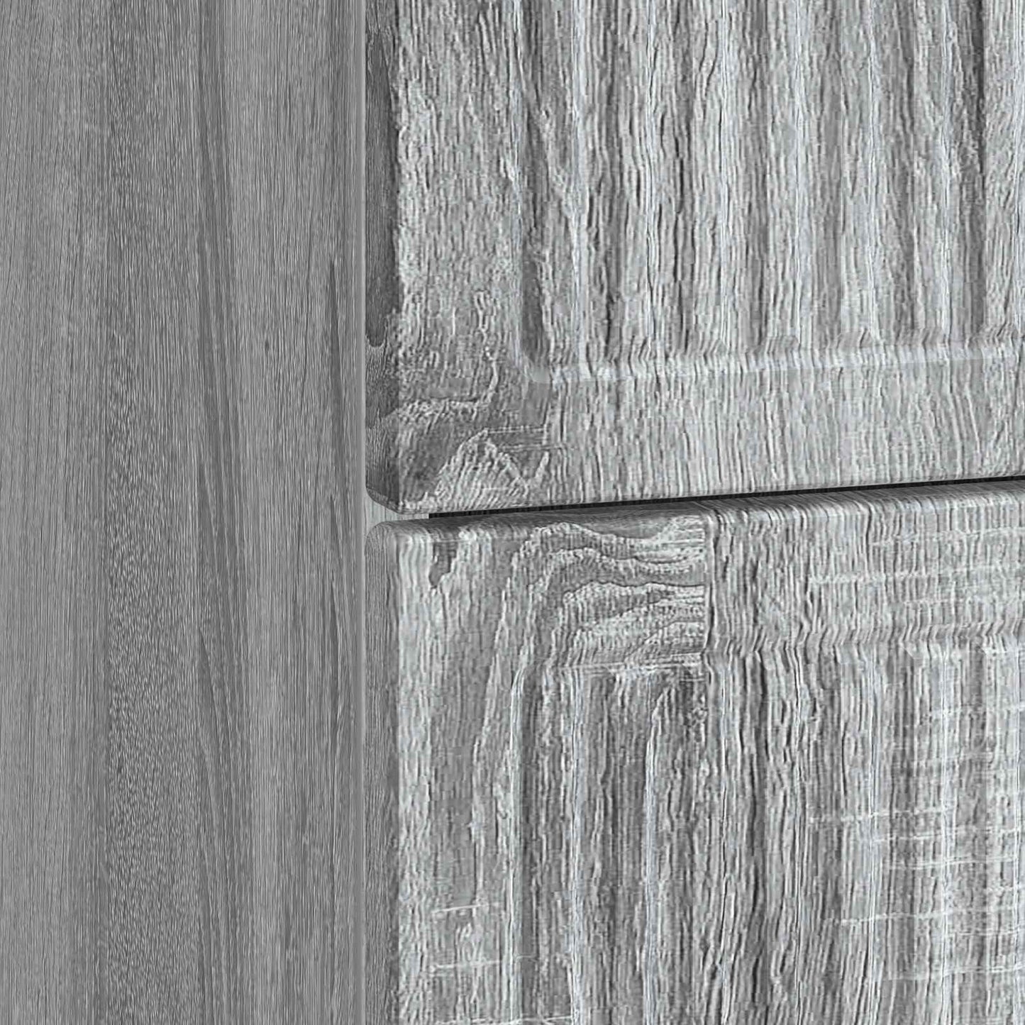 vidaXL Κομοδίνο Γκρι Sonoma 43 x 34,5 x 47,5 εκ Επεξεργασμένο Ξύλο