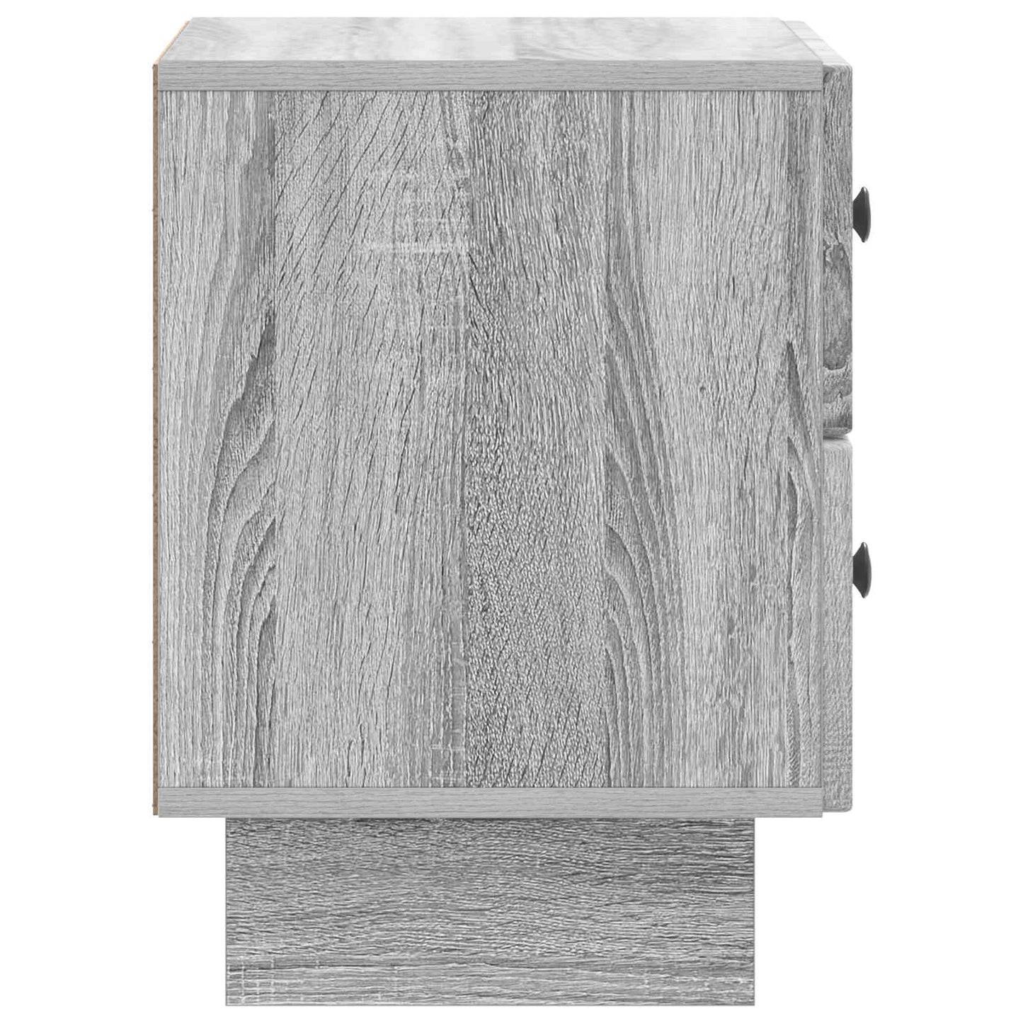 vidaXL Κομοδίνο Γκρι Sonoma 43 x 34,5 x 47,5 εκ Επεξεργασμένο Ξύλο