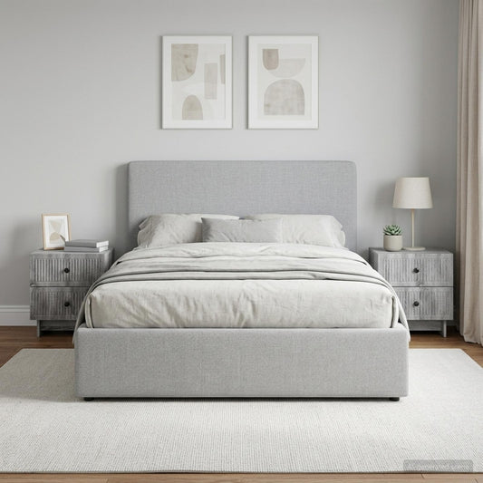 vidaXL Κομοδίνο 2 τμχ. Γκρι Sonoma 43 x 34,5 x 47,5 εκ