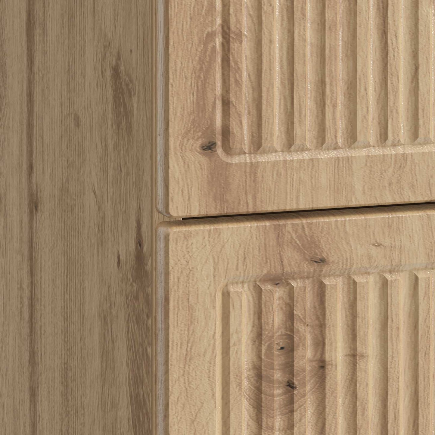 vidaXL Κομοδίνο 2 τμχ. Artisan Δρυς 43 x 34,5 x 47,5 εκ