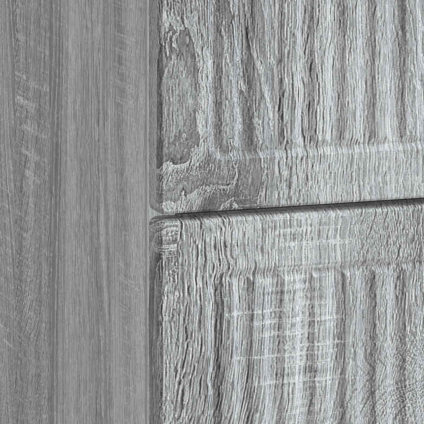 vidaXL Κομοδίνο Γκρι Sonoma 62 x 34,5 x 47,5 εκ Επεξεργασμένο Ξύλο
