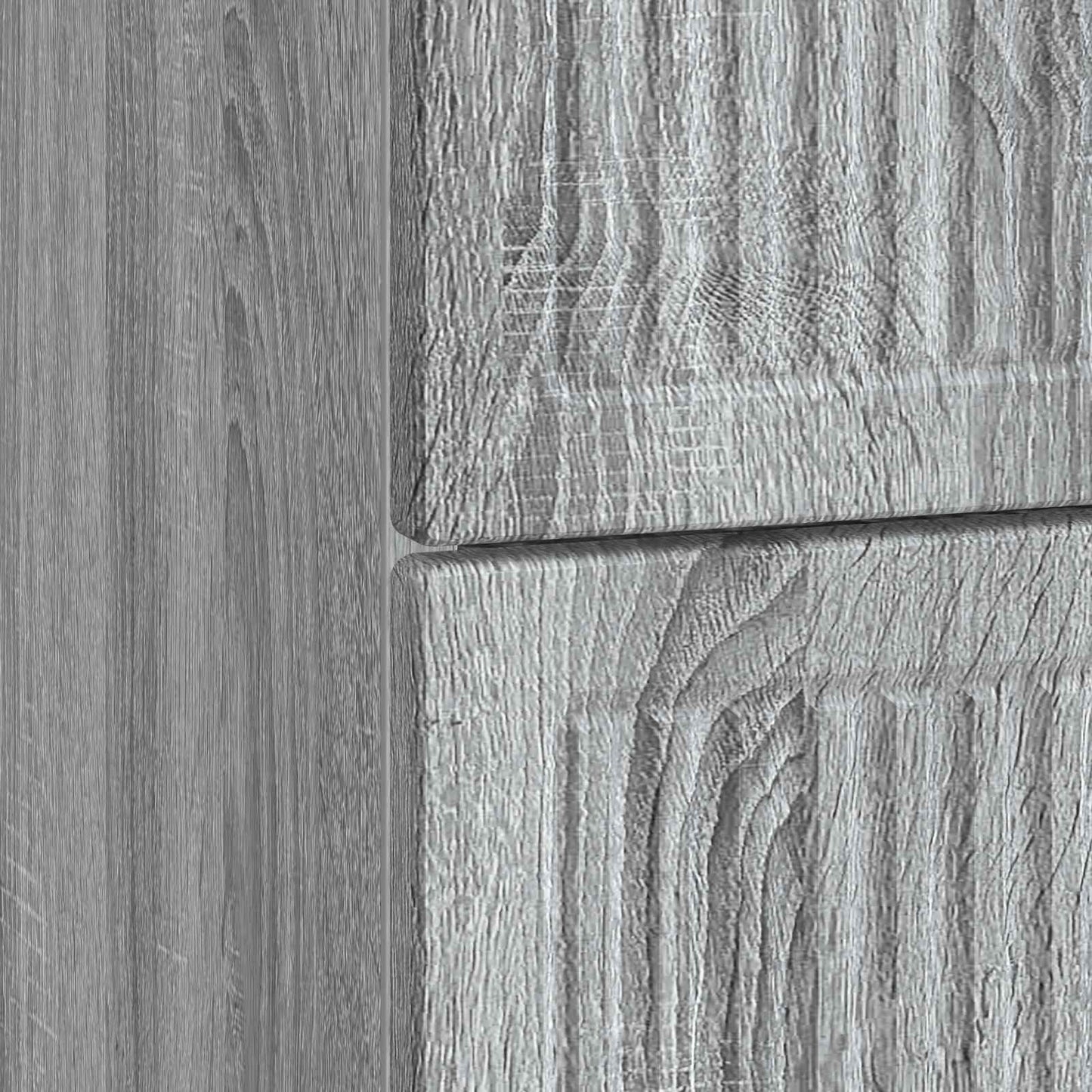 vidaXL Κομοδίνο Γκρι Sonoma 43 x 41 x 66,5 εκ. Επεξεργασμένο Ξύλο
