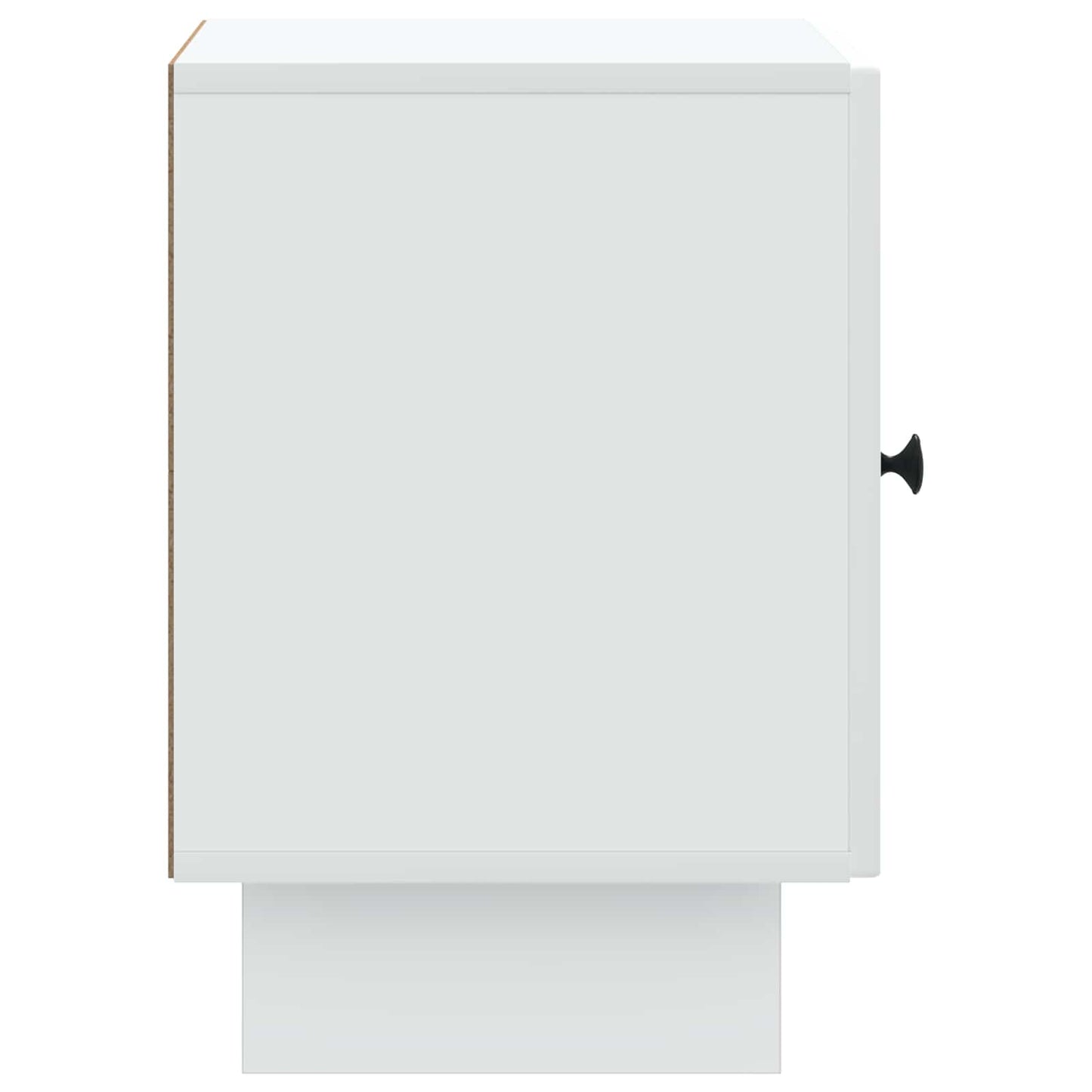 vidaXL Κομοδίνο 2 τμχ. Λευκό 43 x 34,5 x 50 εκ Επεξεργασμένο Ξύλο