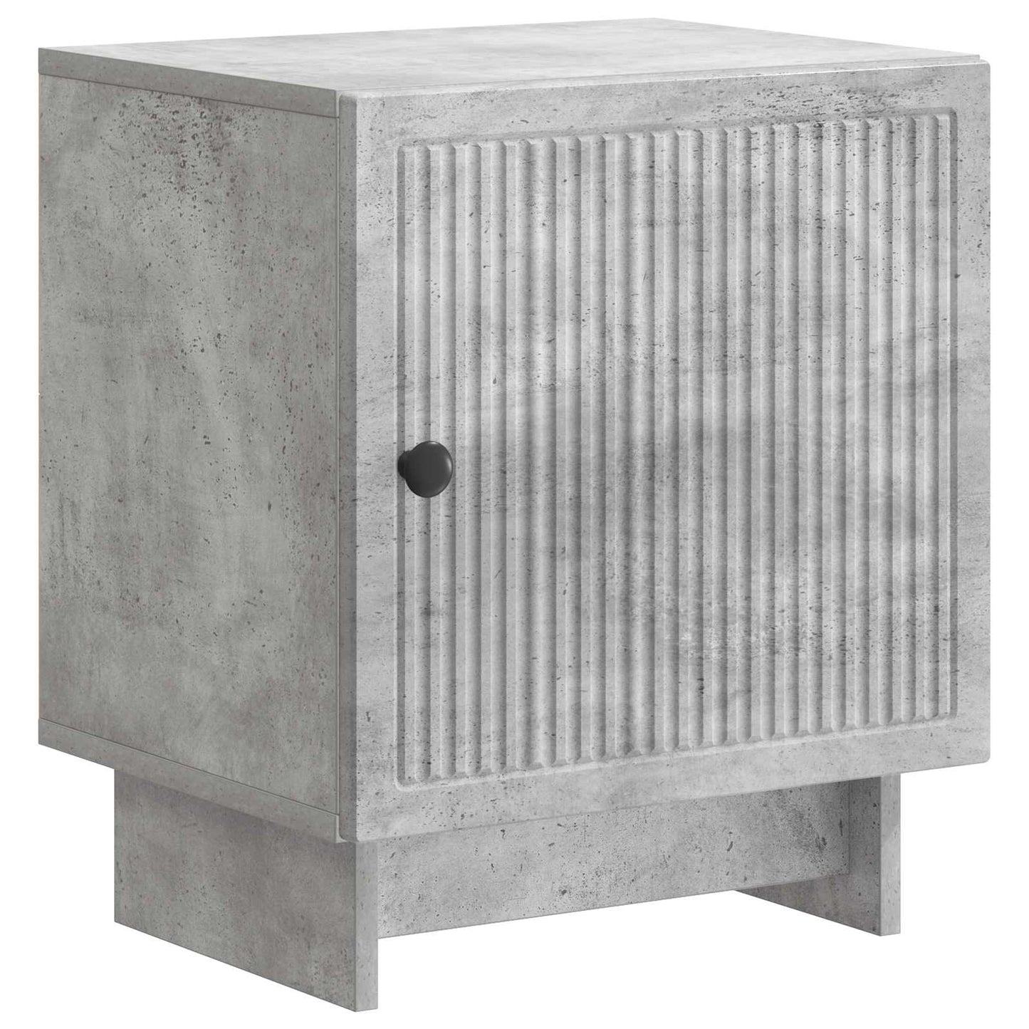 vidaXL Κομοδίνο Γκρι Σκυροδέματος 43 x 34,5 x 50 εκ Επεξεργασμένο Ξύλο