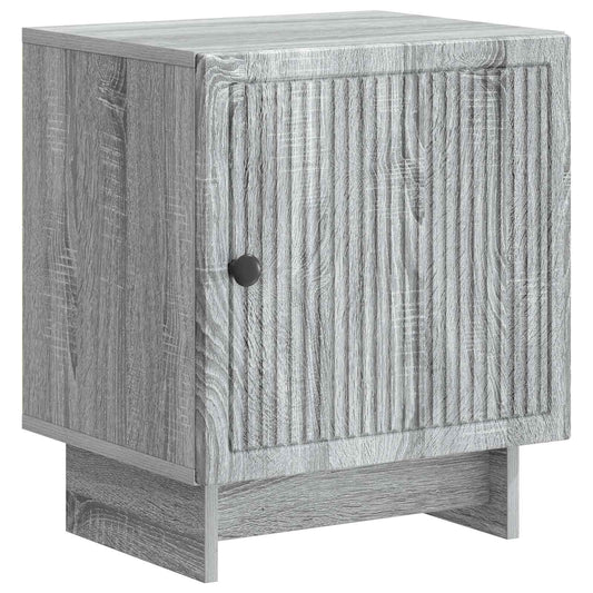 vidaXL Κομοδίνο Γκρι Sonoma 43 x 34,5 x 50 εκ Επεξεργασμένο Ξύλο