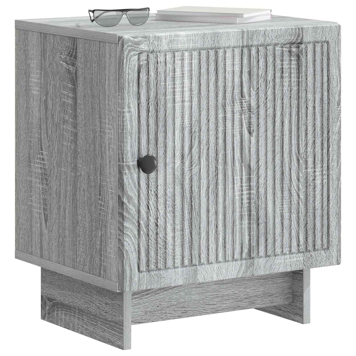 vidaXL Κομοδίνο Γκρι Sonoma 43 x 34,5 x 50 εκ Επεξεργασμένο Ξύλο