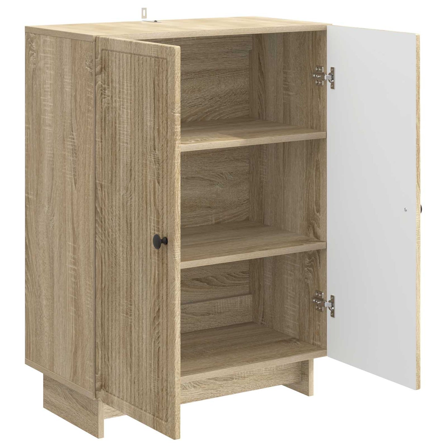 vidaXL Πλαϊνό γραφείο Sonoma Δρυς 66 x 34,5 x 90 εκ Επεξεργασμένο Ξύλο
