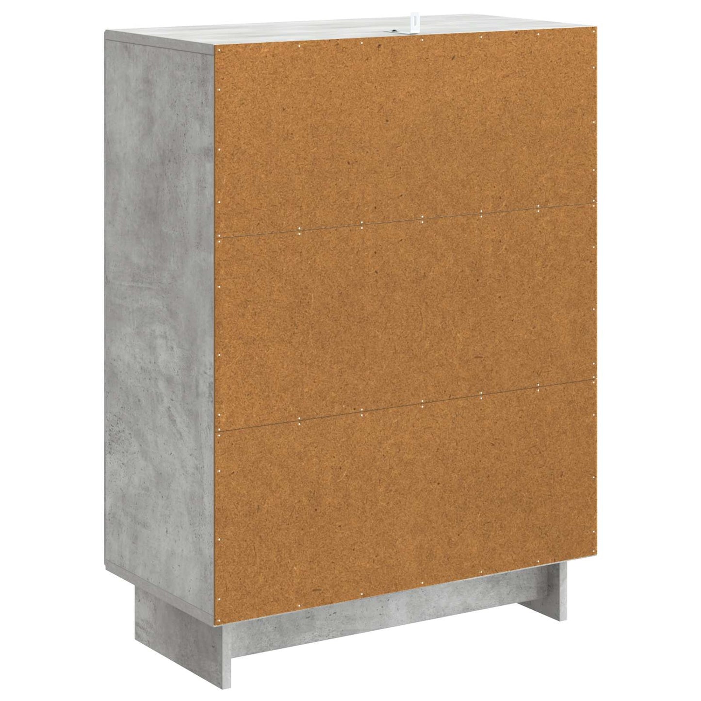 vidaXL Πλαϊνό γραφείο Γκρι Σκυροδέματος 66 x 34,5 x 90 εκ