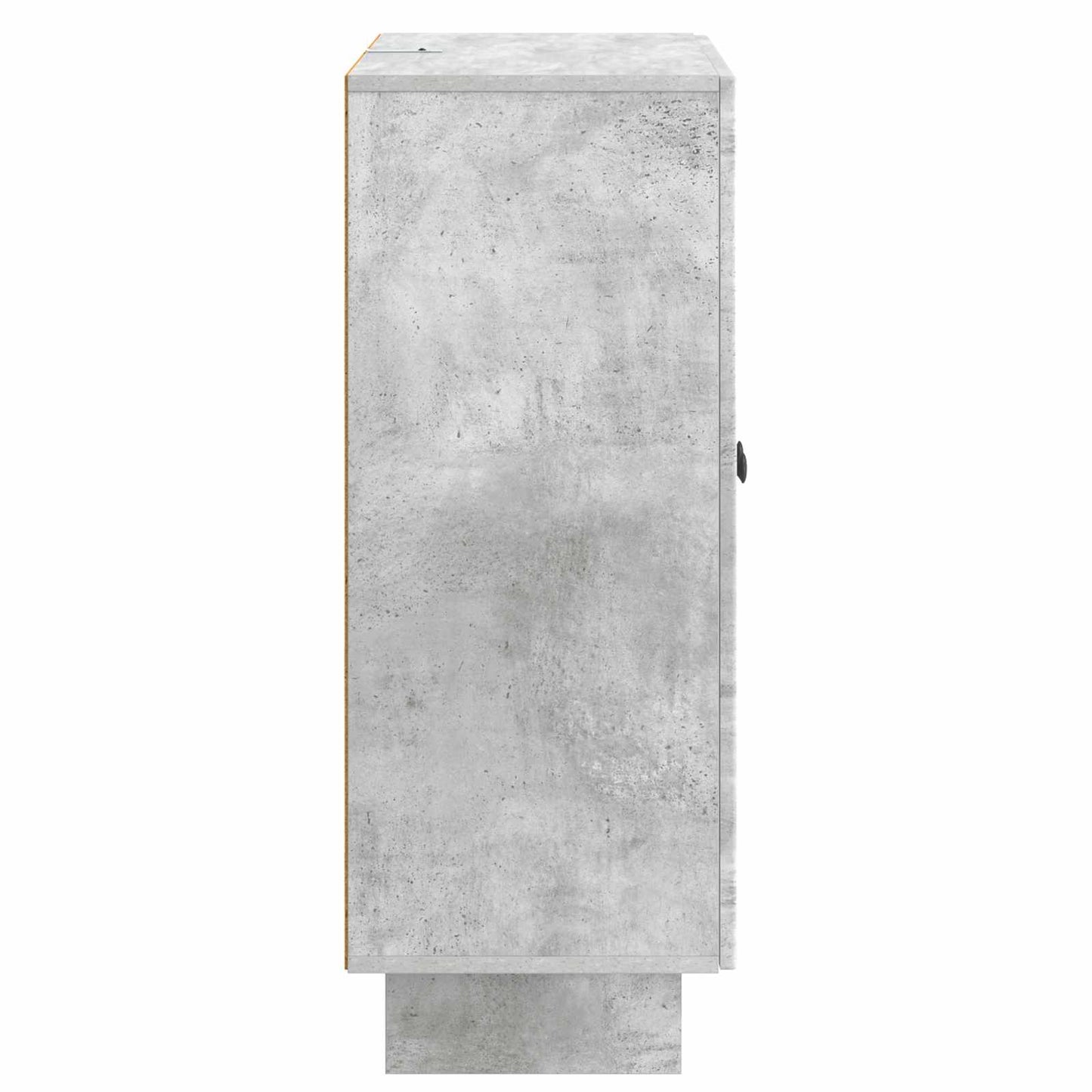 vidaXL Πλαϊνό γραφείο Γκρι Σκυροδέματος 66 x 34,5 x 90 εκ