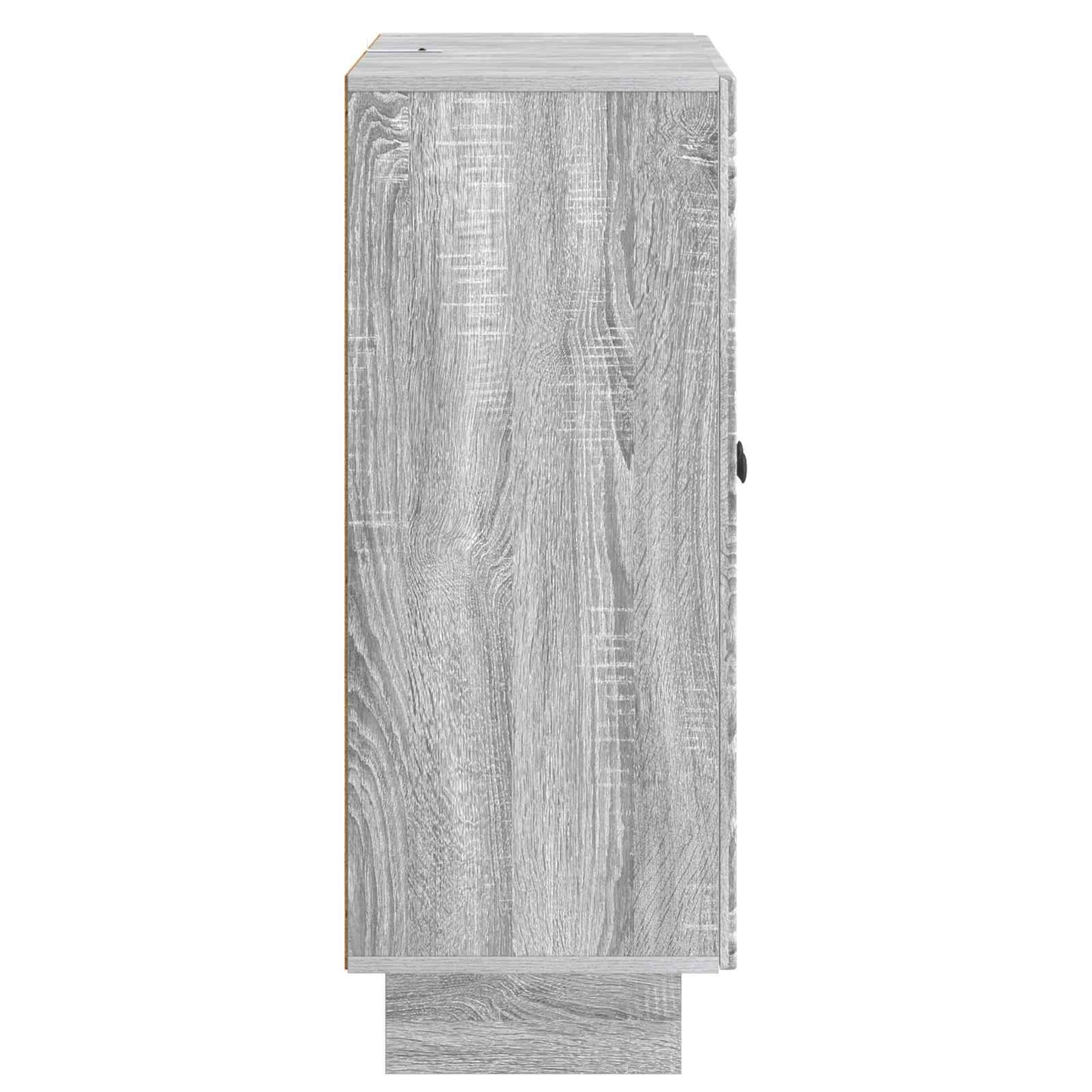 vidaXL Πλαϊνό γραφείο Γκρι Sonoma 66 x 34,5 x 90 εκ Επεξεργασμένο Ξύλο