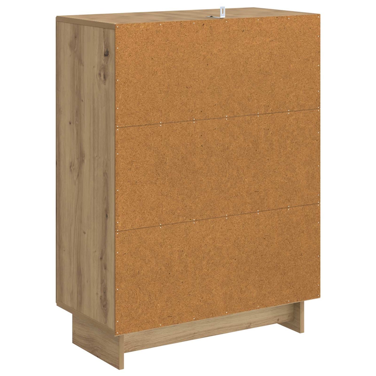 vidaXL Πλαϊνό γραφείο Artisan Δρυς 66 x 34,5 x 90 εκ