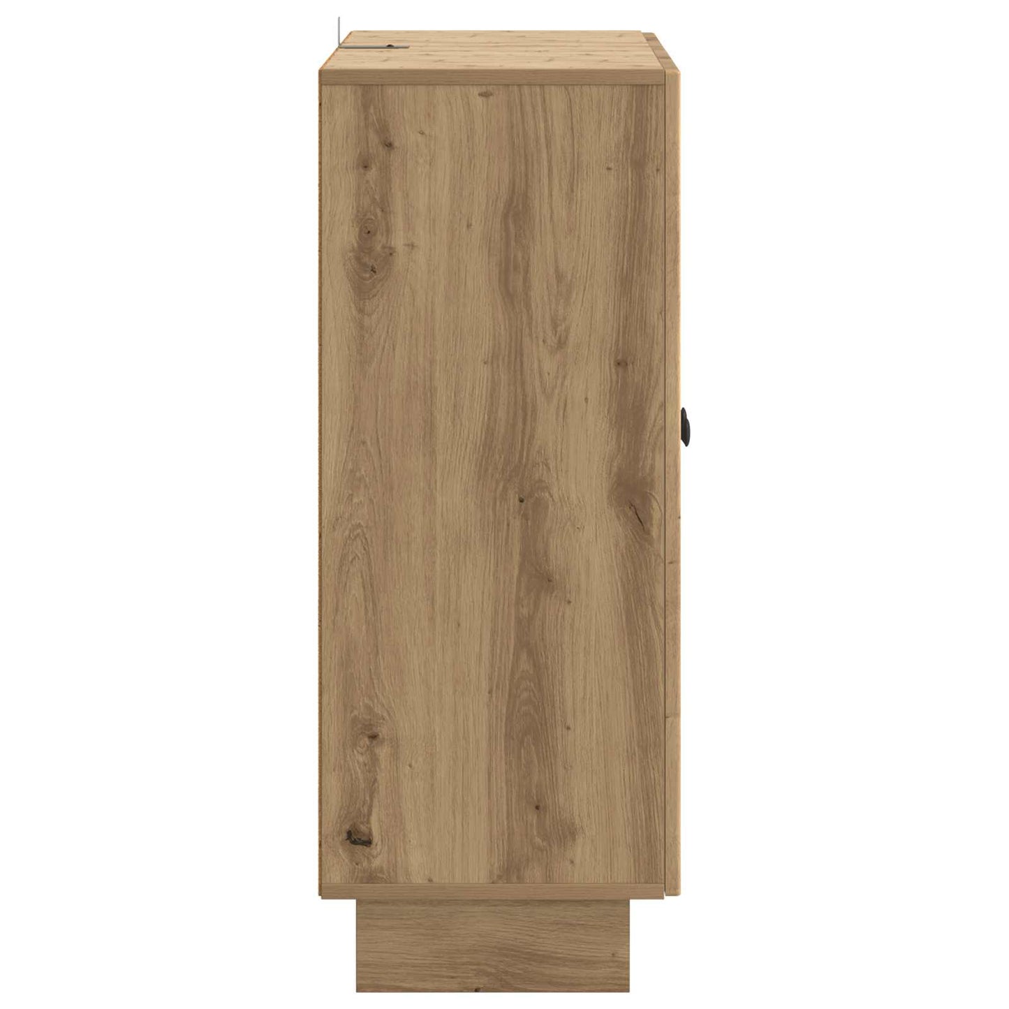 vidaXL Πλαϊνό γραφείο Artisan Δρυς 66 x 34,5 x 90 εκ