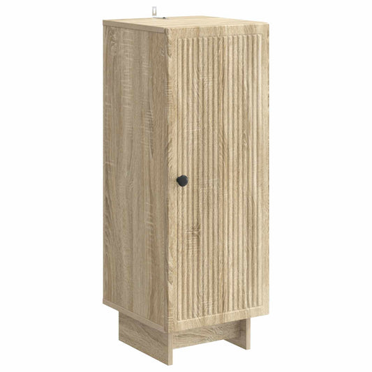 vidaXL Πλαϊνό γραφείο Sonoma Δρυς 33 x 34,5 x 90 εκ Επεξεργασμένο Ξύλο