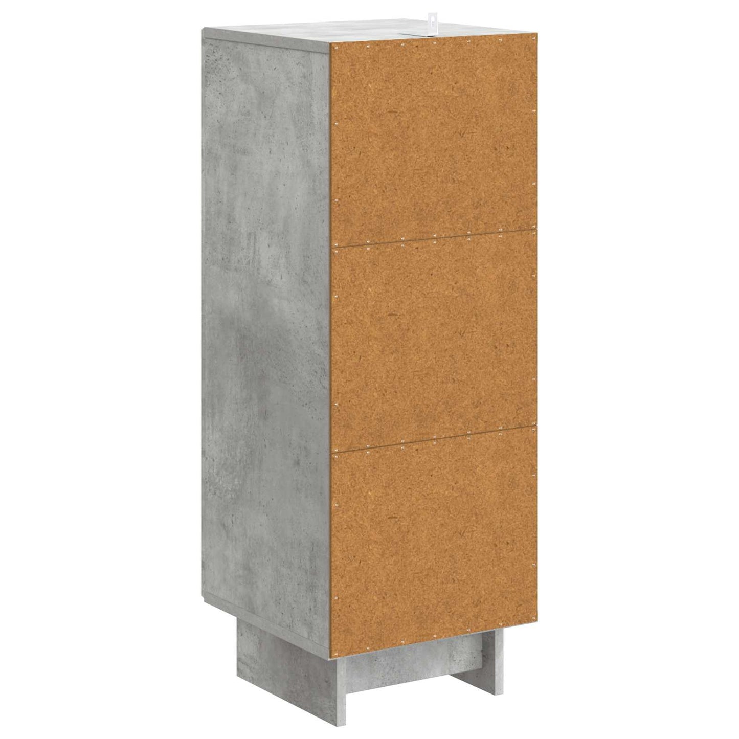 vidaXL Πλαϊνό γραφείο Γκρι Σκυροδέματος 33 x 34,5 x 90 εκ