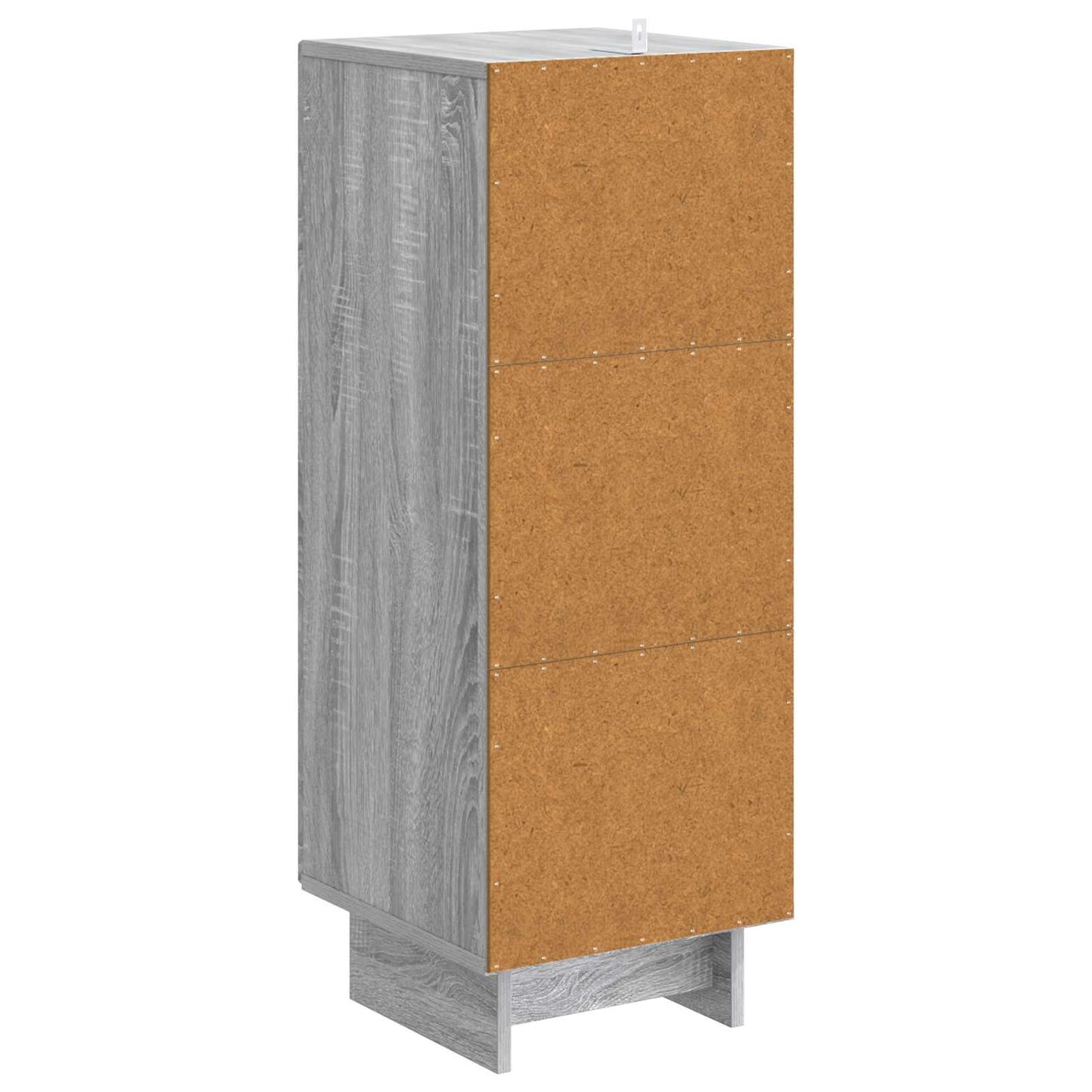 vidaXL Πλαϊνό γραφείο Γκρι Sonoma 33 x 34,5 x 90 εκ Επεξεργασμένο Ξύλο
