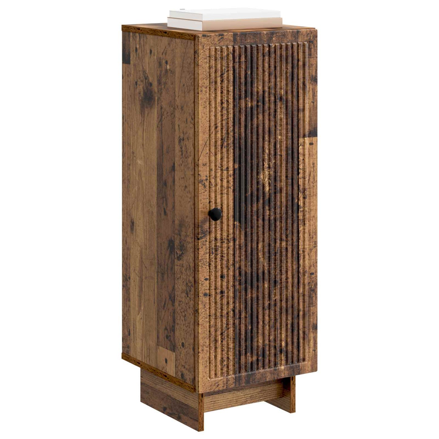 vidaXL Πλαϊνό γραφείο Παλαιωμένο ξύλο 33 x 34,5 x 90 εκ