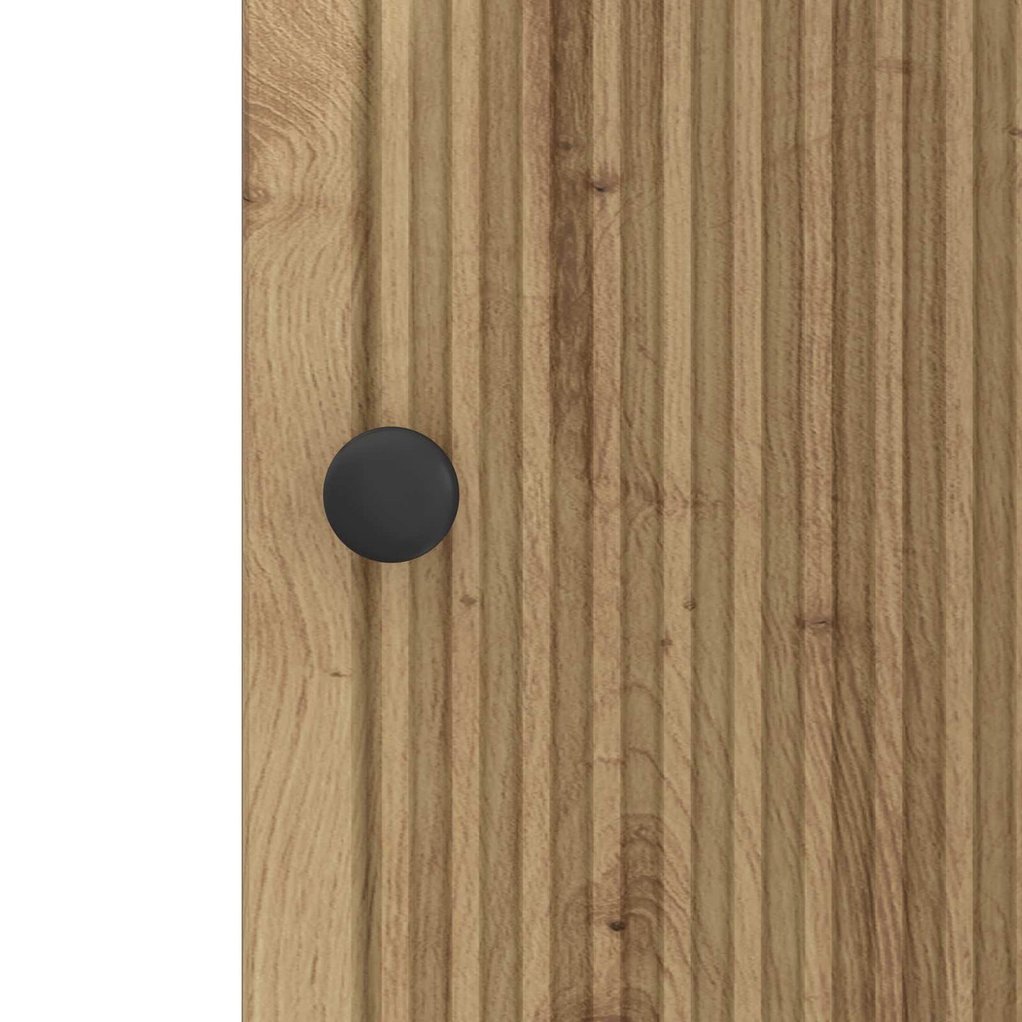 vidaXL Πλαϊνό γραφείο Artisan Δρυς 33 x 34,5 x 90 εκ
