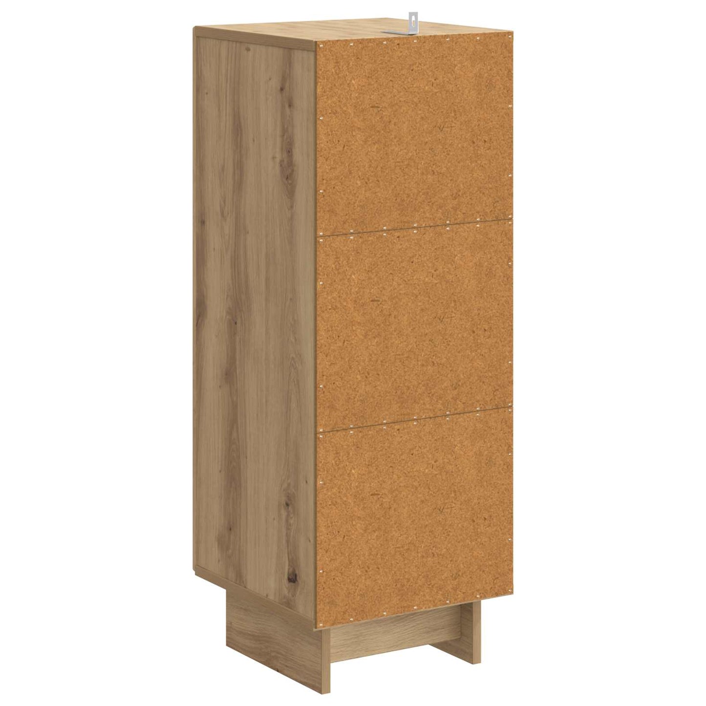 vidaXL Πλαϊνό γραφείο Artisan Δρυς 33 x 34,5 x 90 εκ